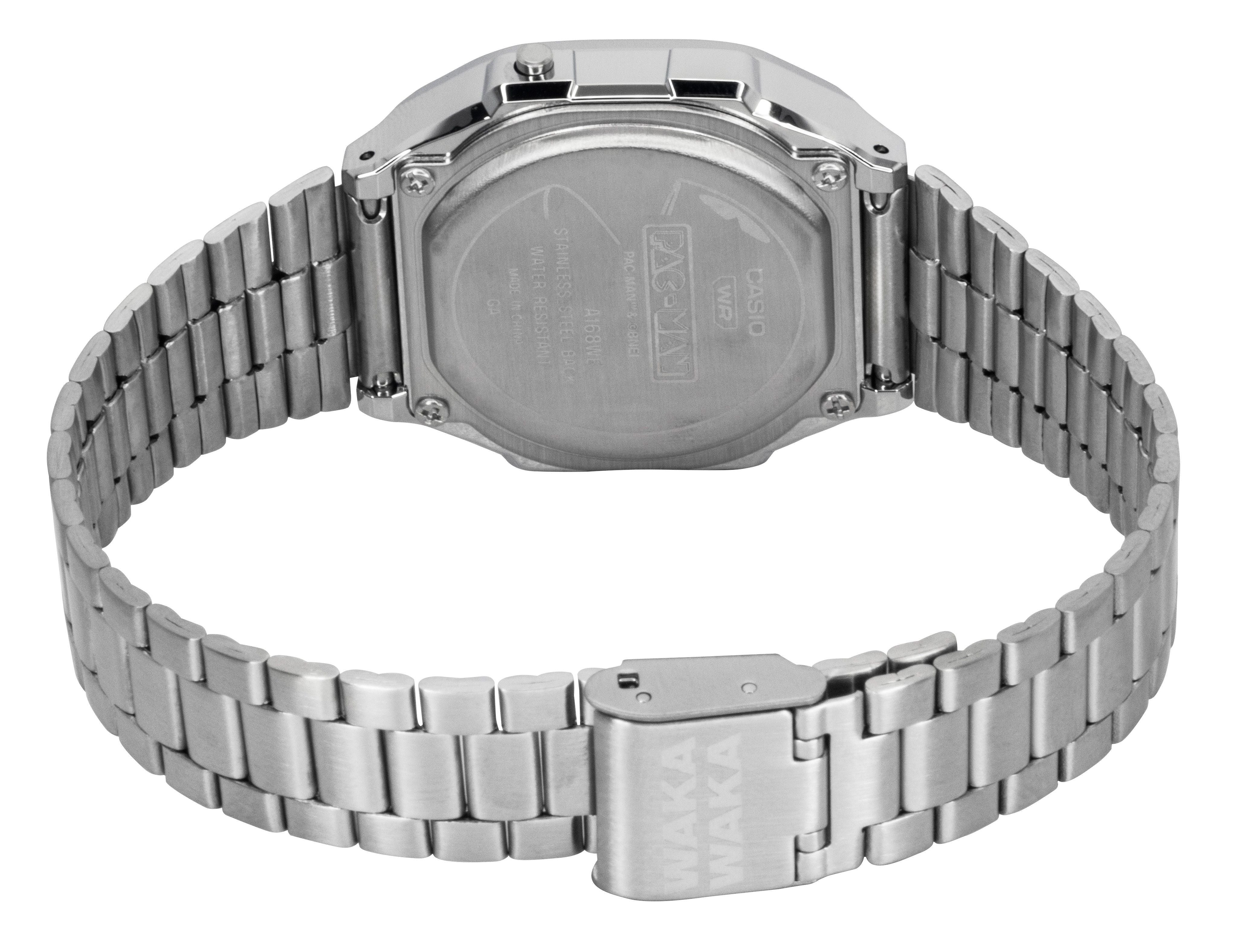 Casio Vintage Digital PAC-MAN Collaboration Quartz A168WEPC-7A Unisex Watch