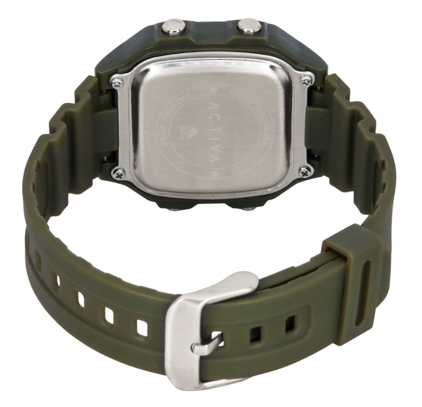 Invicta Activa Digital Green Polyurethane Strap Black Dial Quartz ACW1299-002 Men's Watch