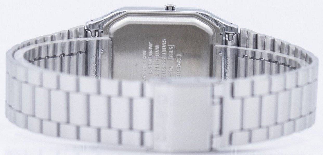 Casio Vintage Dual Time Alarm Quartz Analog Digital AQ-230A-7DMQ AQ230A-7DMQ Unisex Watch