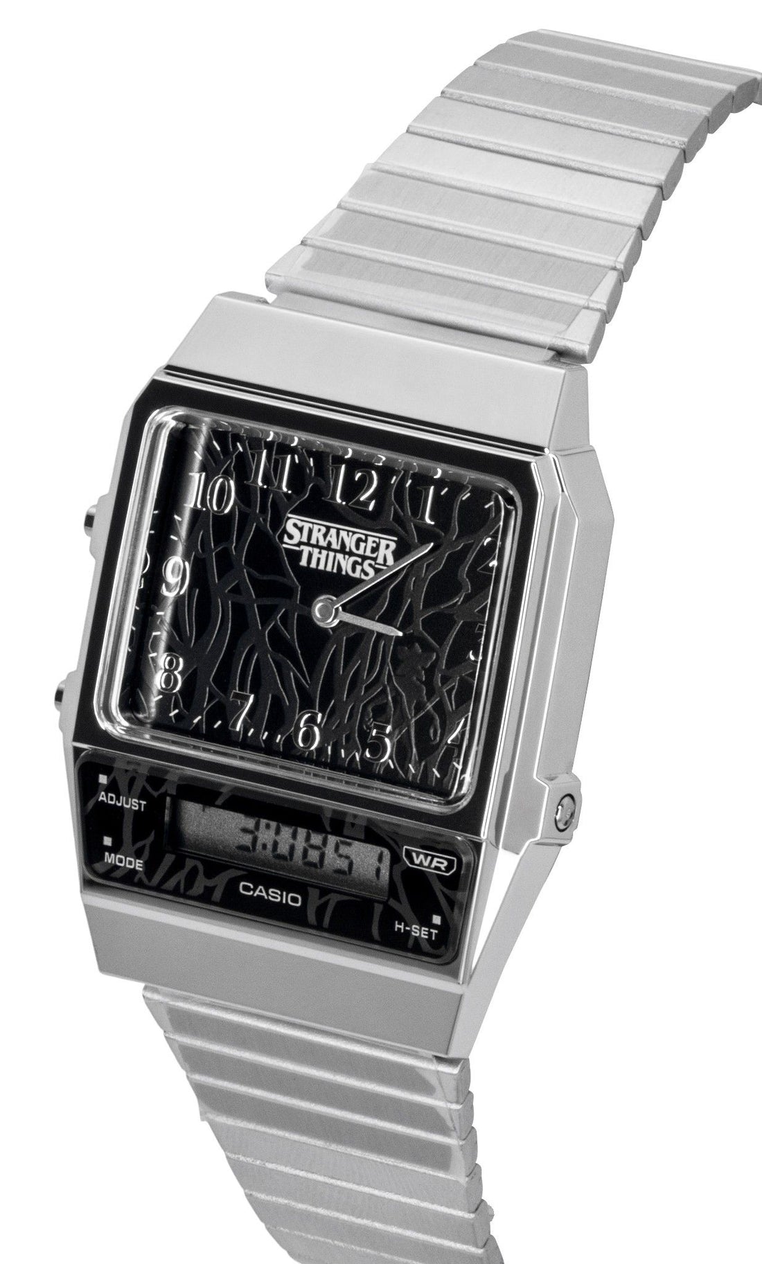 Casio Vintage Analog Digital Stranger Things Black Dial Quartz AQ-800EST-1A Unisex Watch