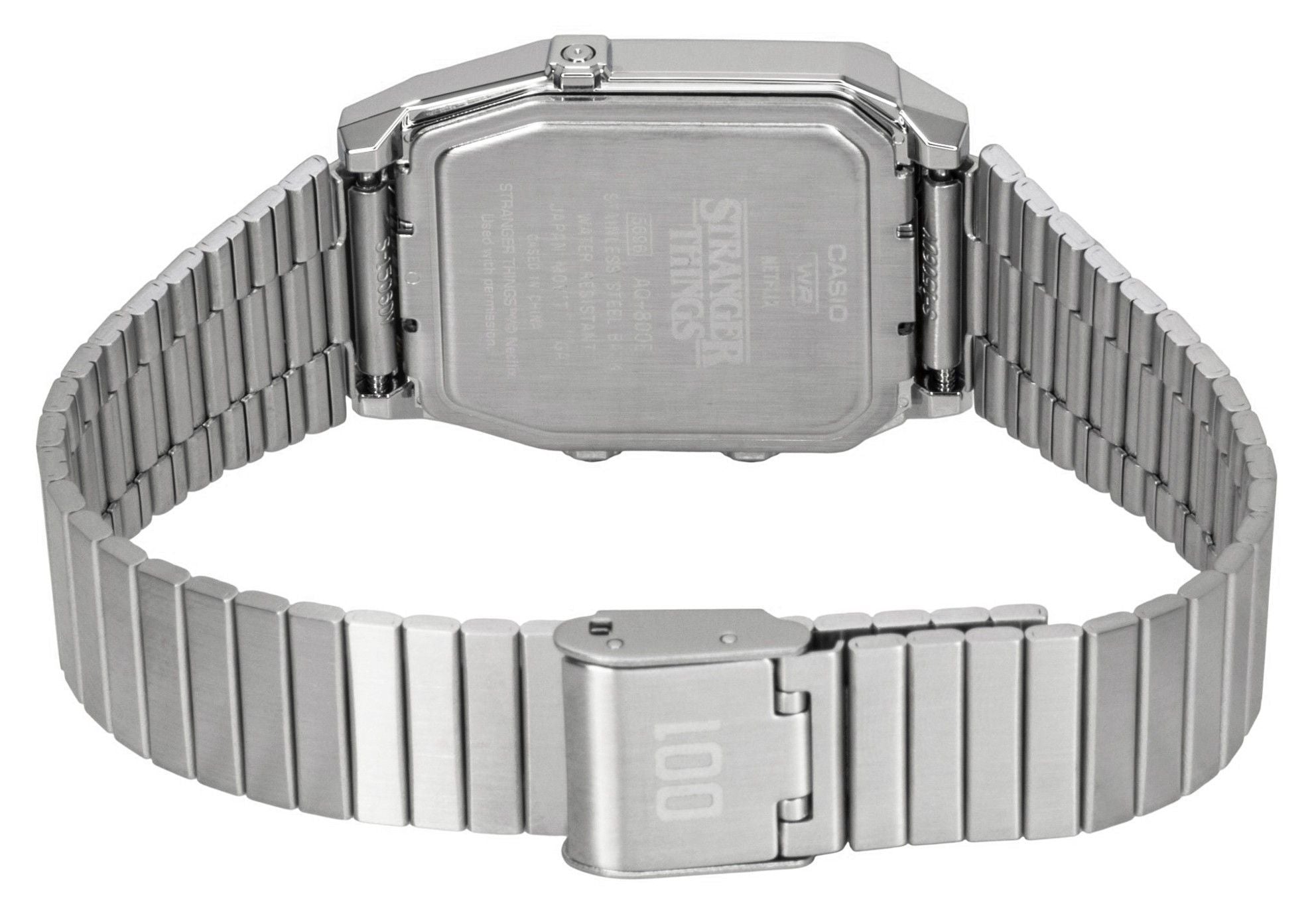 Casio Vintage Analog Digital Stranger Things Black Dial Quartz AQ-800EST-1A Unisex Watch