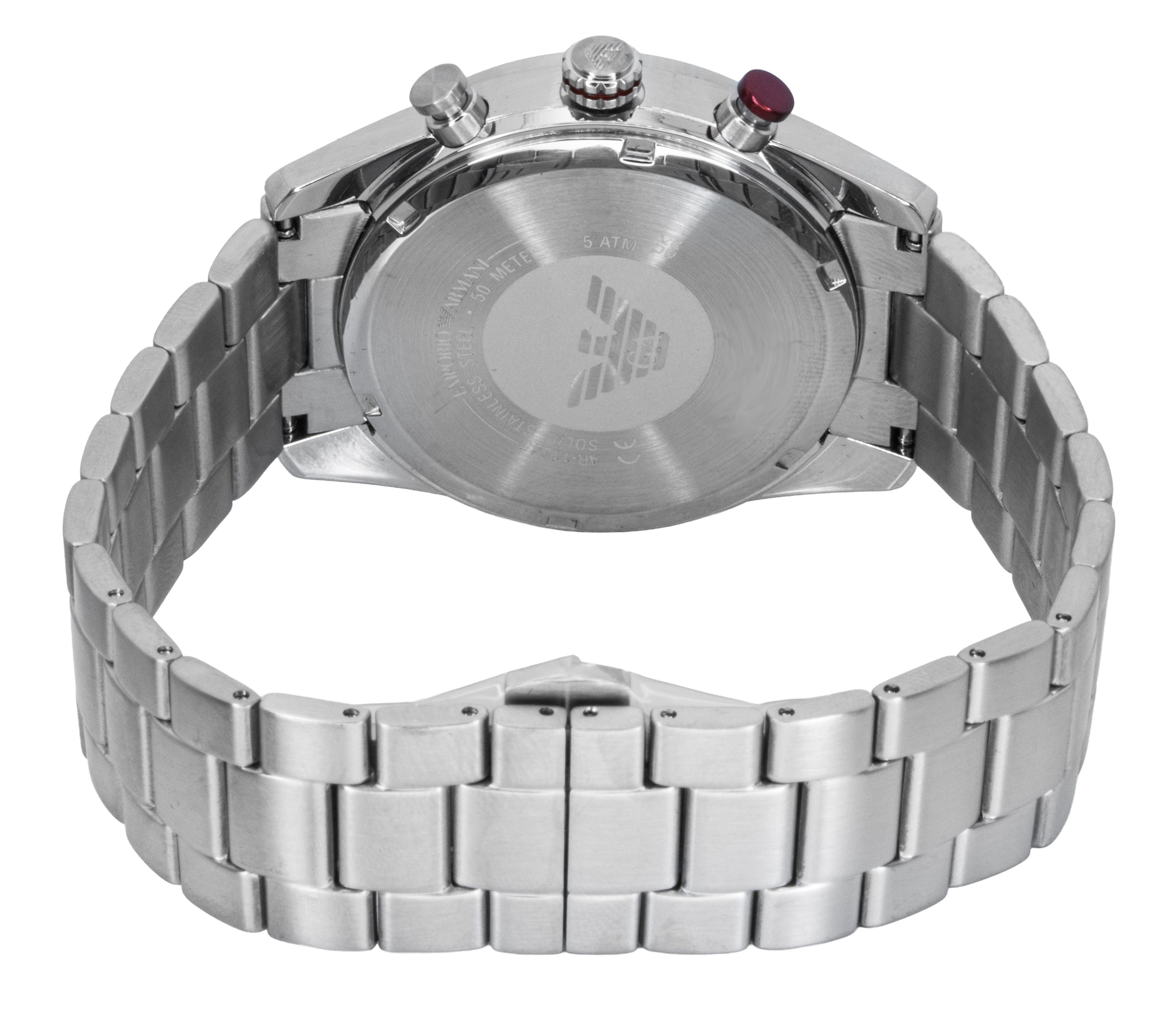 Emporio Armani Chronograph Stainless Steel Multicolor Dial Quartz AR11645 Men's Watch