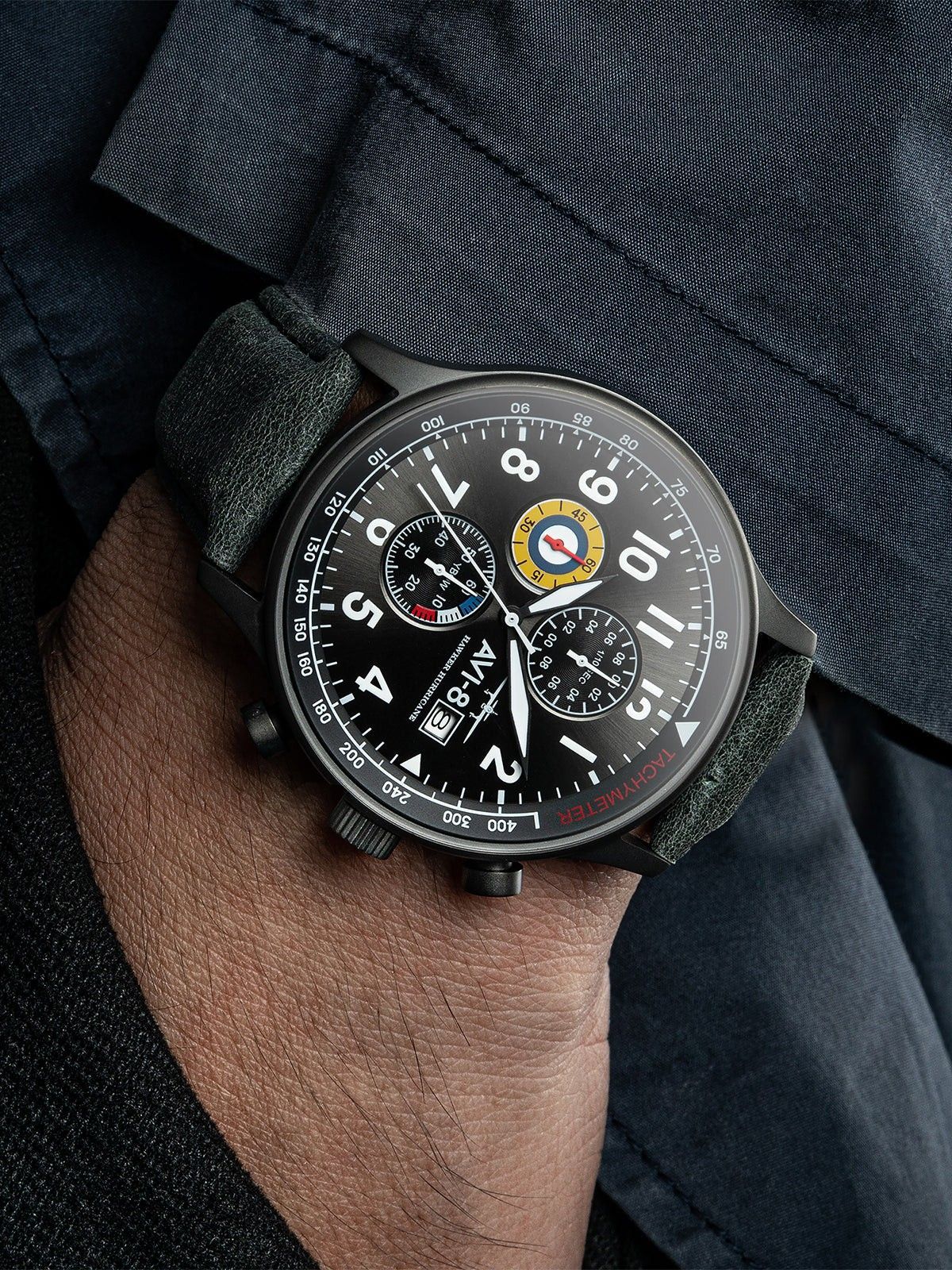 AVI-8 Hawker Hurricane Chronograph Quartz AV-4011-0D Men's Watch
