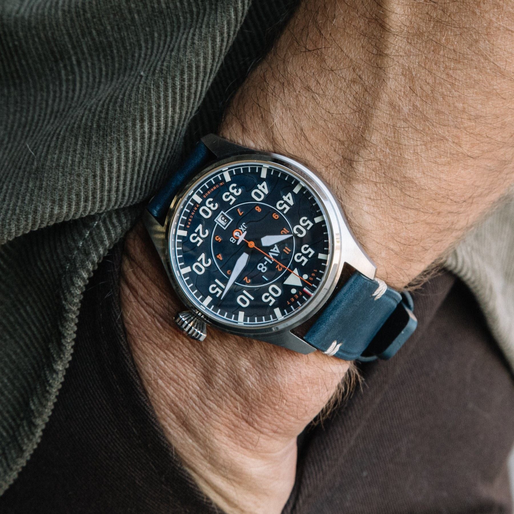 AVI-8 Hawker Hurricane Clowes Acklington Automatic AV-4097-02 Men's Watch
