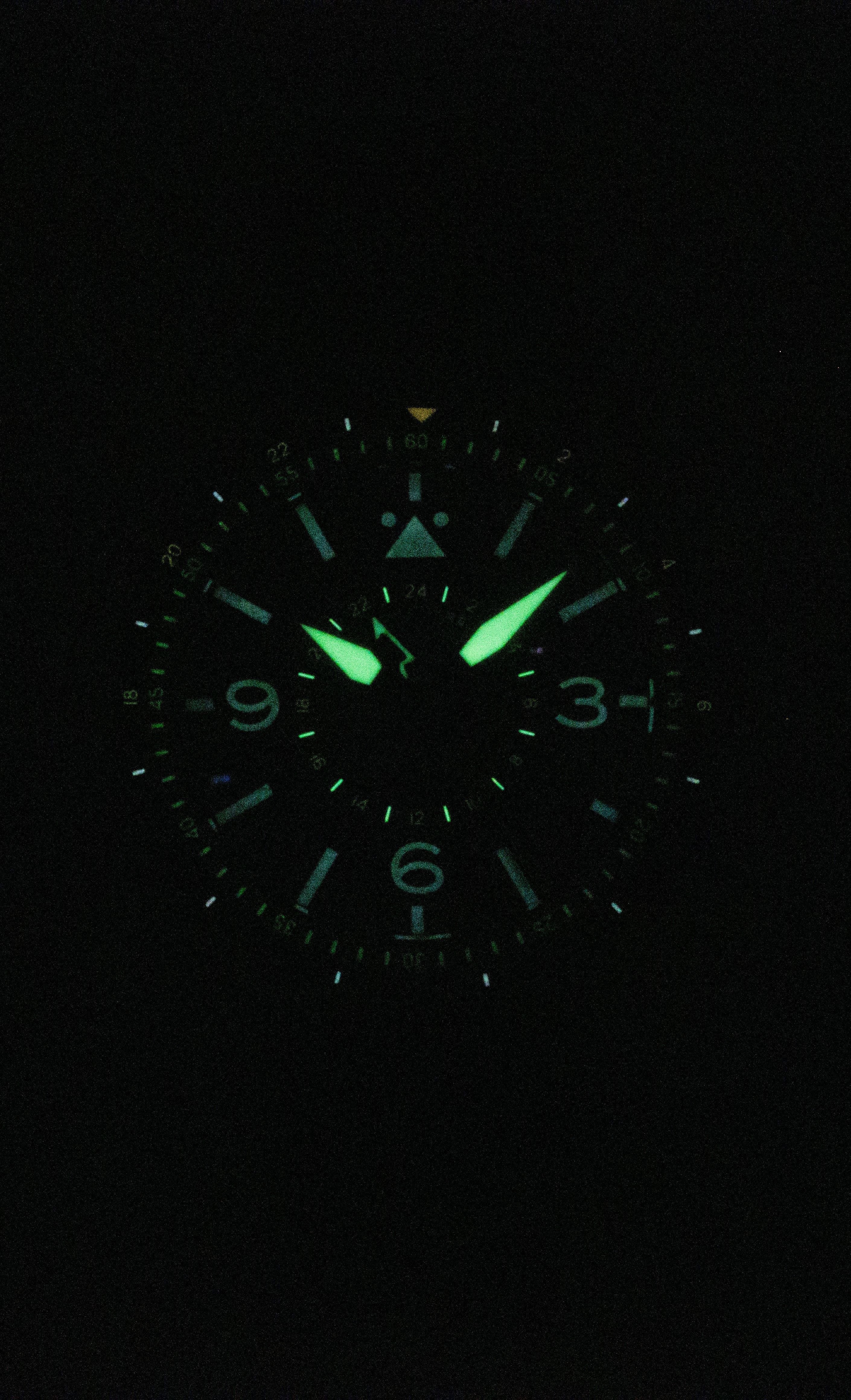 AVI-8 Flyboy Airmaster GMT Cockpit Blue Leather Strap Blue Dial Automatic AV-4128-04 Men's Watch