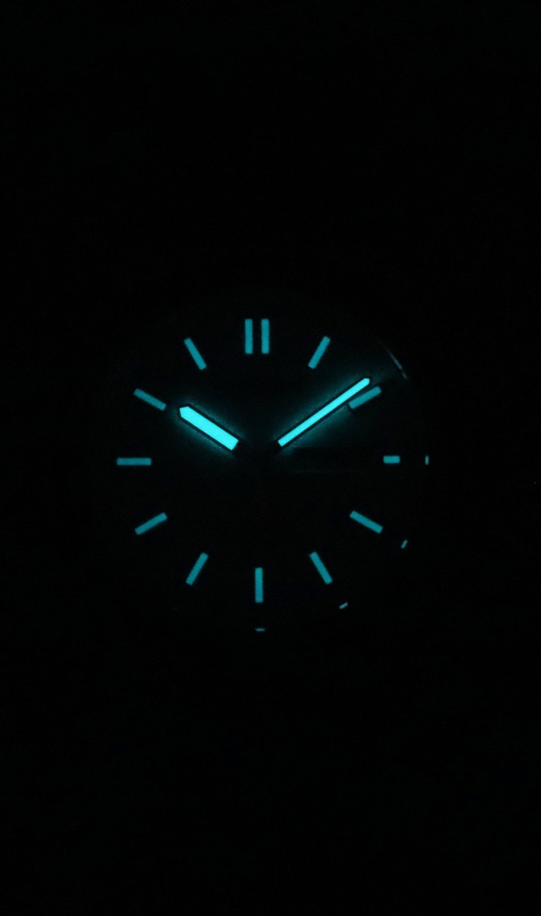 Citizen Zenshin Super Titanium Turquoise Dial Eco-Drive AW0130-85M 100M Men's Watch