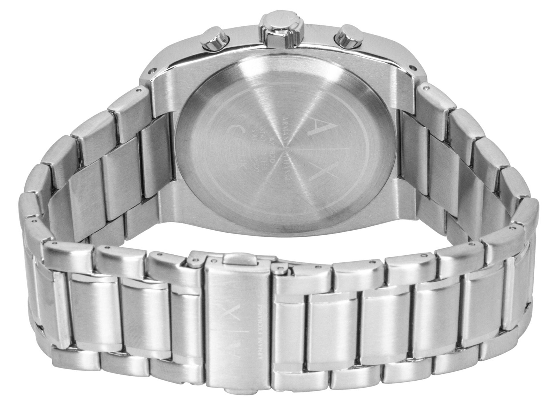 Armani Exchange Oliver Chronograph Stainless Steel Grey Dial Quartz AX2820 Men's Watch