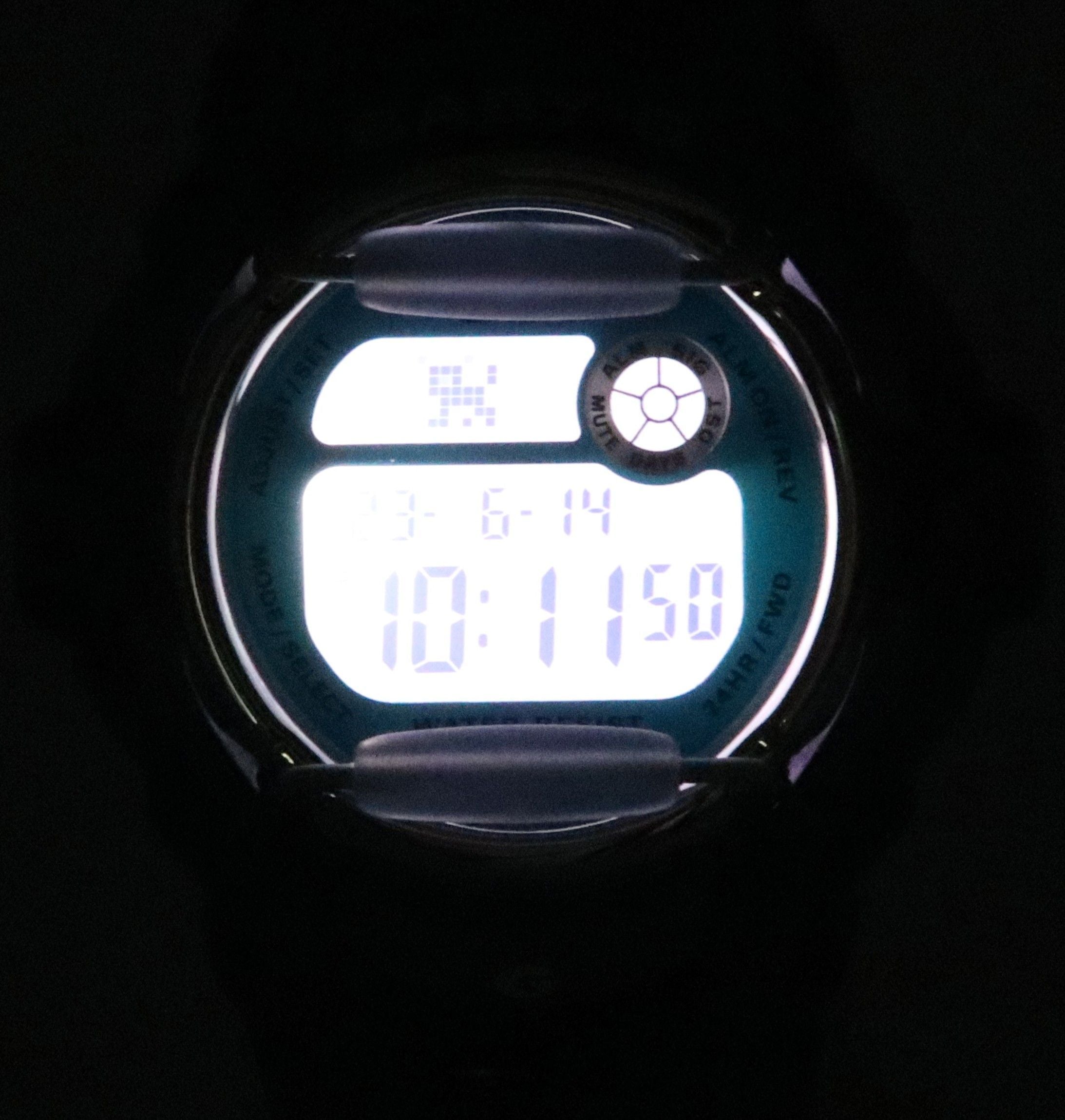 Casio Baby-G Digital Grey Resin Strap Quartz BG-169U-8B 200M Women's Watch