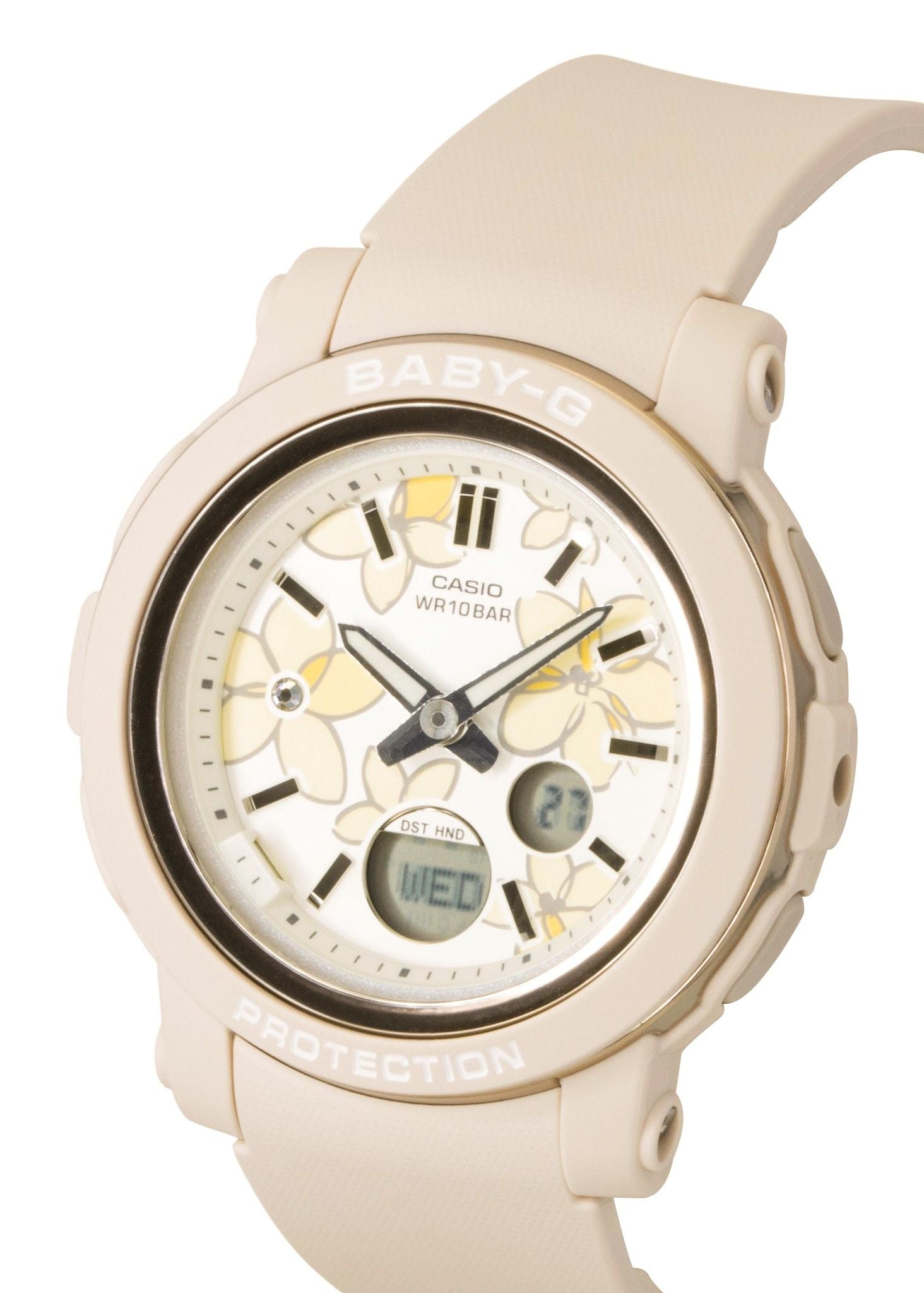 Casio Baby-G Analog Digital Resin Strap Multicolor Dial Quartz BGA-290FL-4A 100M Women's Watch