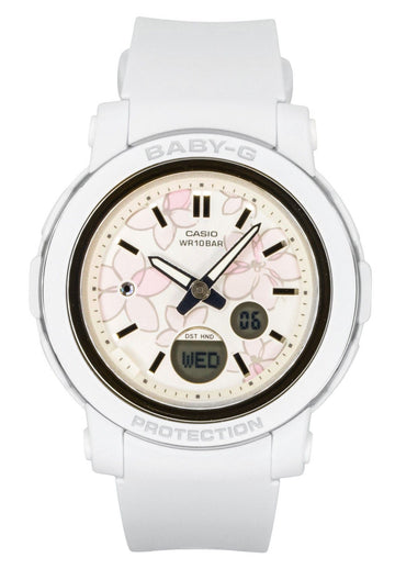 Casio Baby-G Analog Digital Resin Strap Multicolor Dial Quartz BGA-290FL-7A 100M Women's Watch