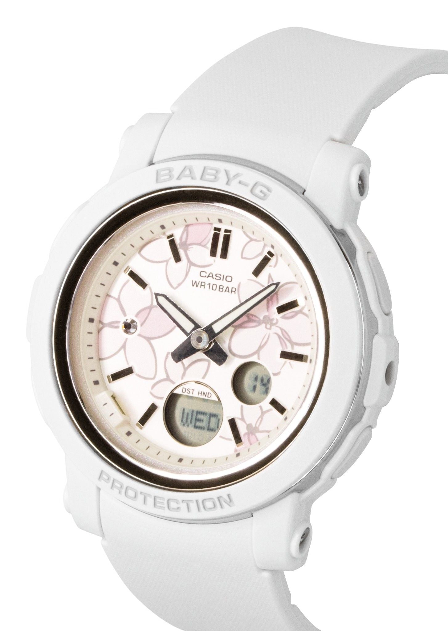 Casio Baby-G Analog Digital Resin Strap Multicolor Dial Quartz BGA-290FL-7A 100M Women's Watch