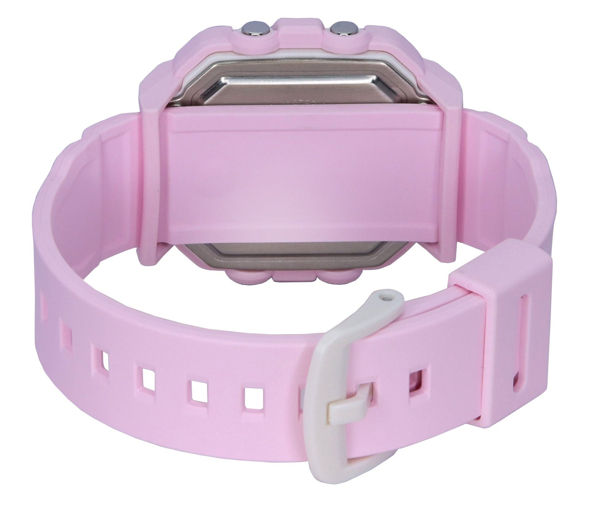 Casio Baby-G Digital Resin Strap Pink Dial Quartz BGD-10-4 100M Women's Watch