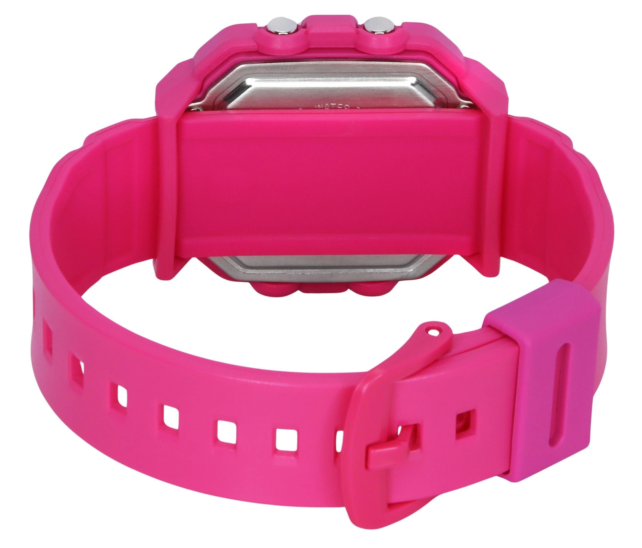Casio Baby-G Plus Digital 30th Anniversary Pink Resin Strap Quartz BGD-10K-4 100M Women's Watch With Special Holder