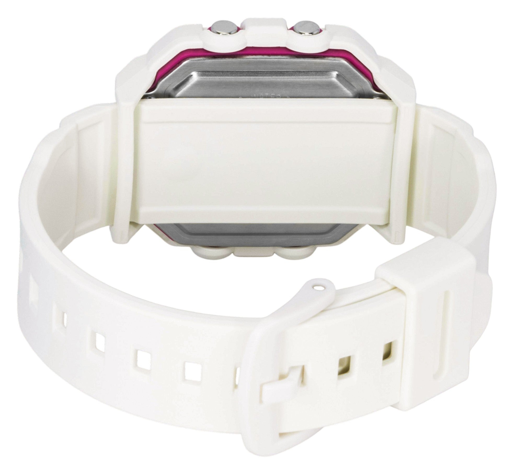 Casio Baby-G Plus Digital Resin Strap Quartz BGD-10KH-7 100M Women's Watch With Silicone Holder