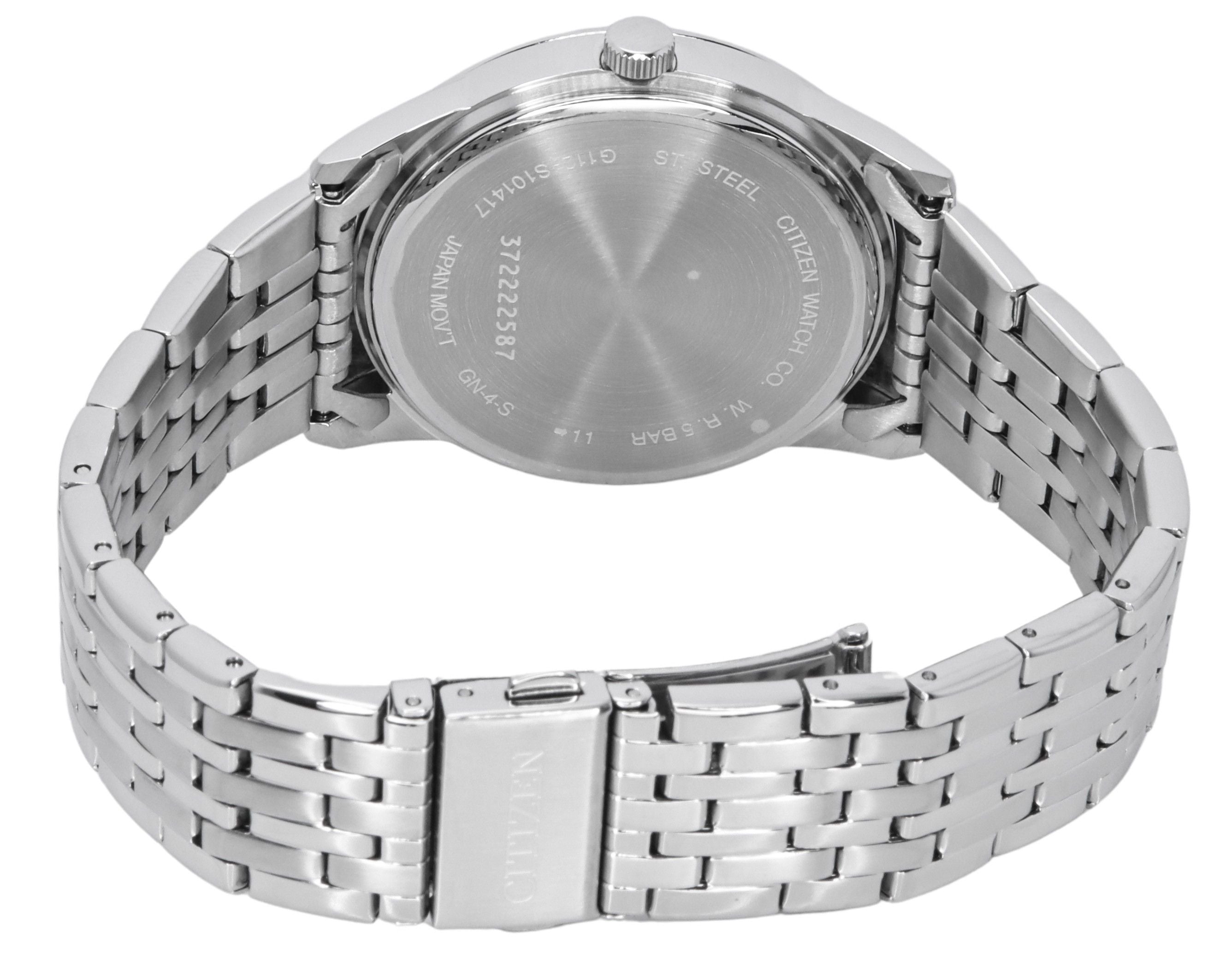 Citizen Stainless Steel Bracelet Silver Dial Quartz BI5000-87A Men's Watch