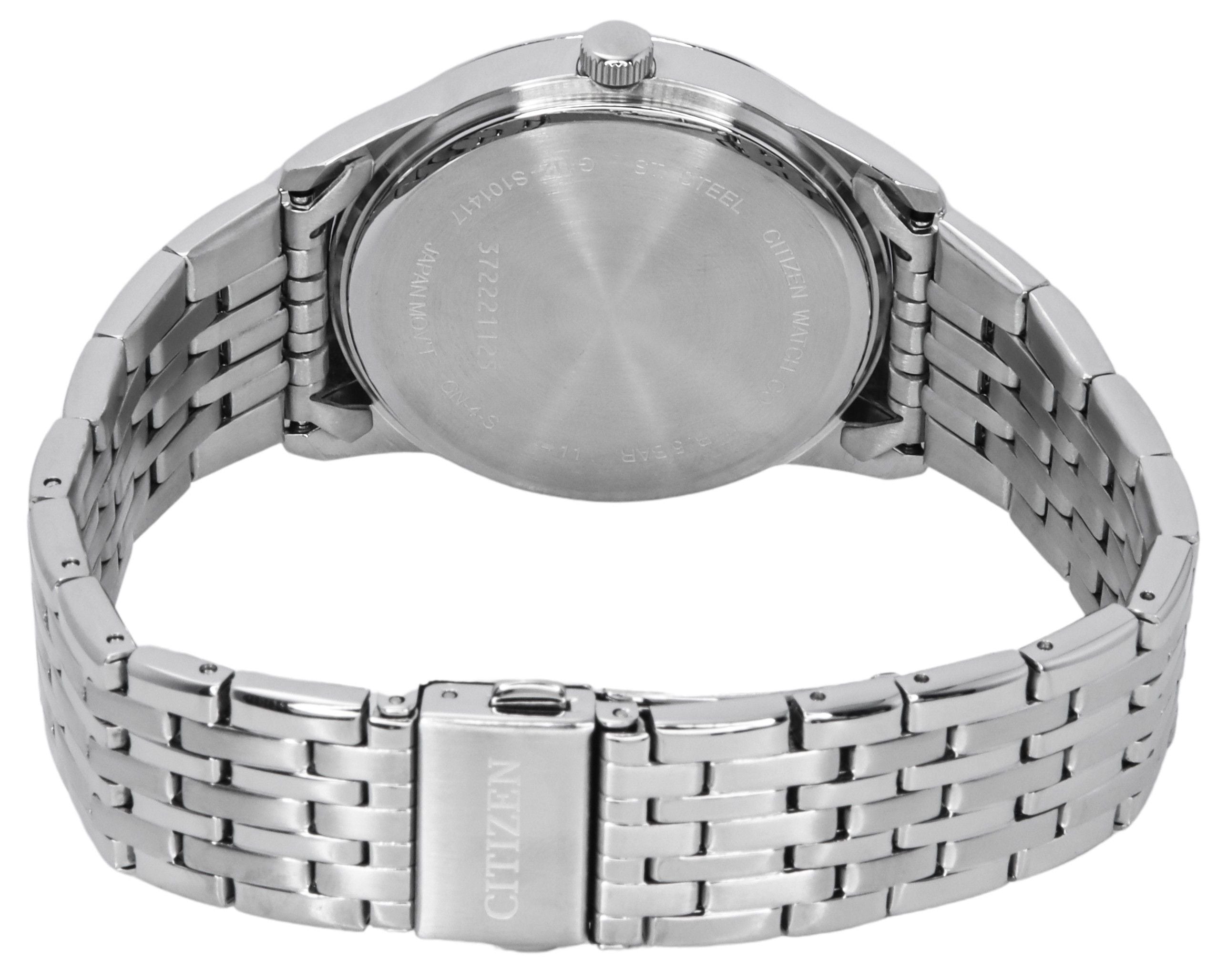Citizen Stainless Steel Bracelet Midnight Blue Dial Quartz BI5000-87L Men's Watch