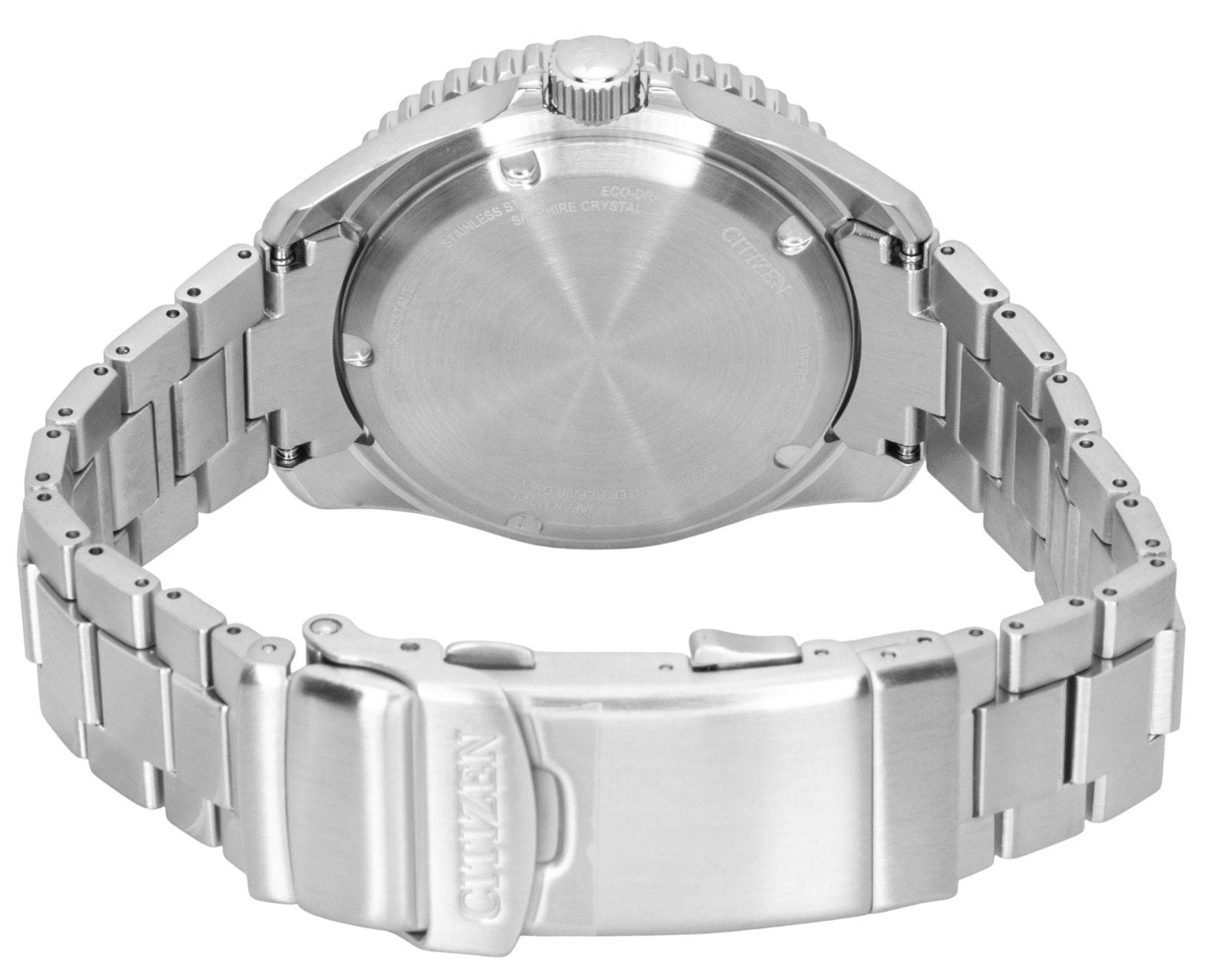Citizen Promaster Dive Stainless Steel Blue Dial Eco-Drive BN0260-54L 200M Men's Watch