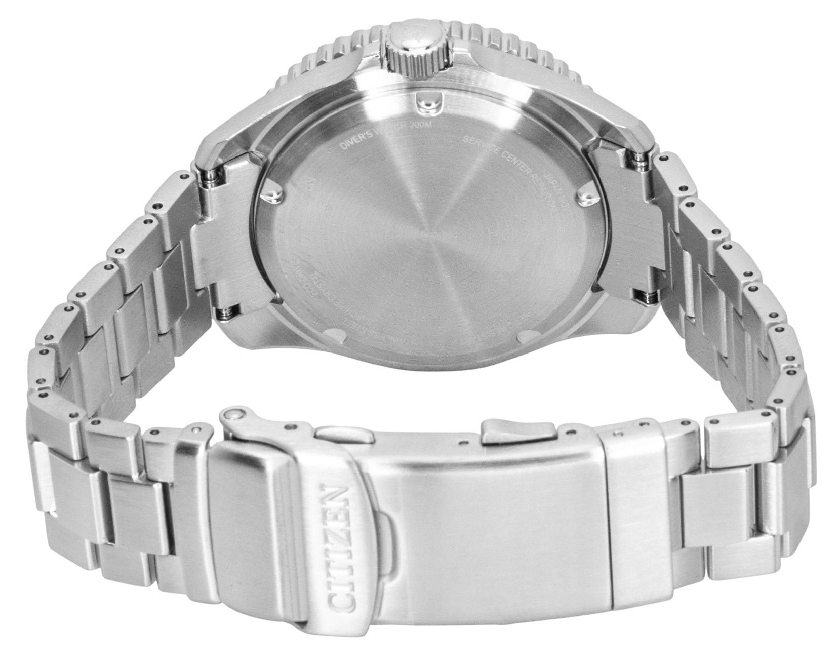 Citizen Promaster Marine Stainless Steel Green Dial Eco-Drive Diver's BN0269-50W 200M Men's Watch
