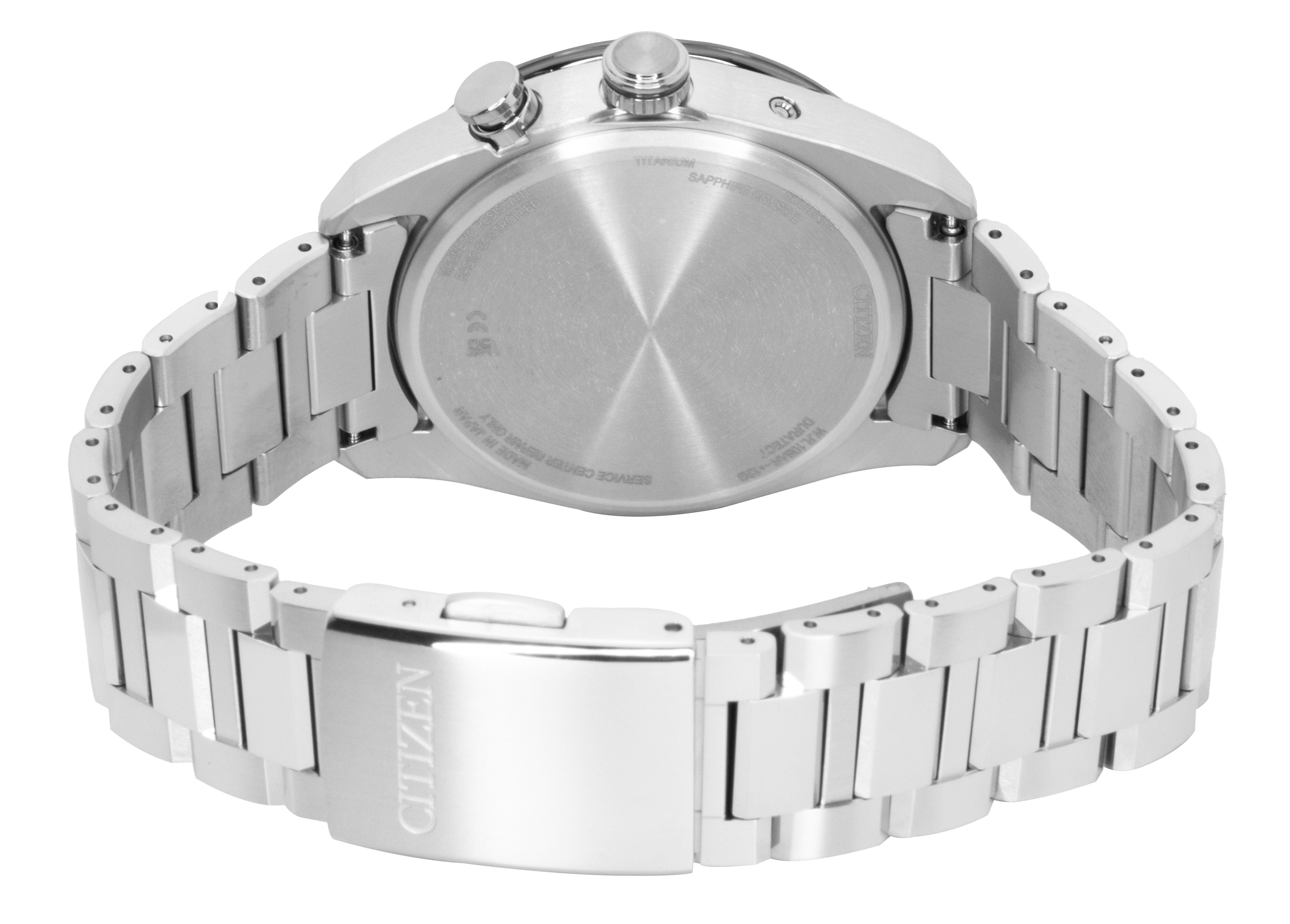 Citizen Attesa Limited Edition Super Titanium Blue Dial Eco-Drive CB0288-65L 100M Men's Watch