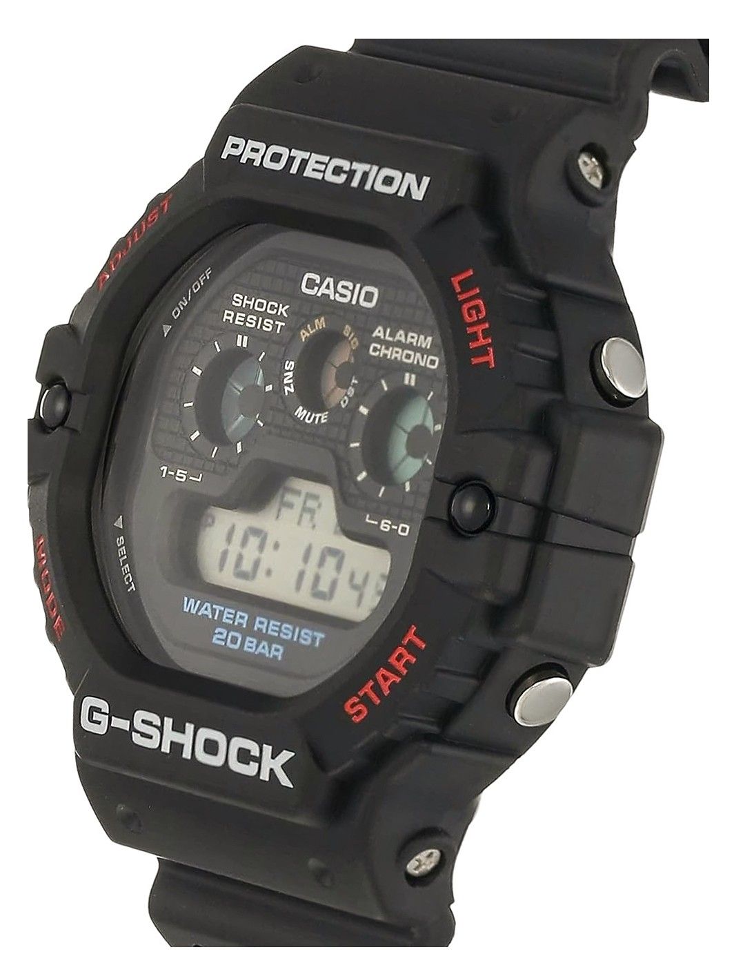 Casio G-Shock DW-5900-1 DW5900-1 Quartz Digital 200M Men's Watch