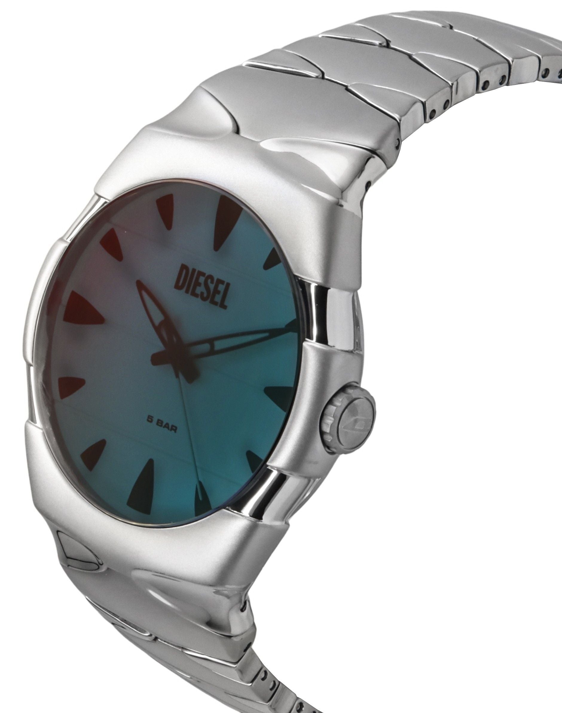 Diesel D-Sruptor Stainless Steel White Dial Quartz DZ2212 Men's Watch
