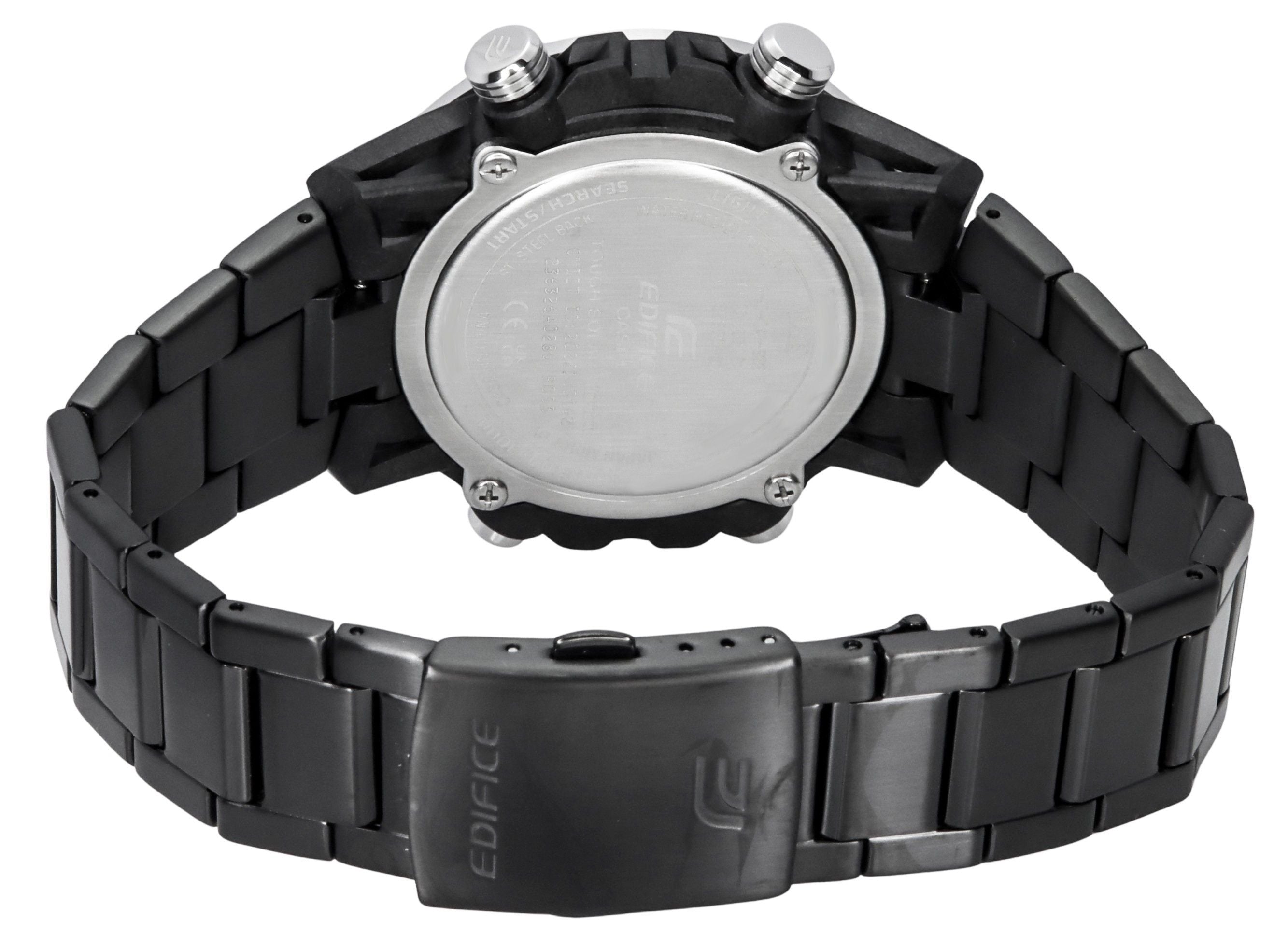 Casio Edifice Sospensione Analog Digital Smartphone Link Tough Solar ECB-2000DD-1A 100M Men's Watch