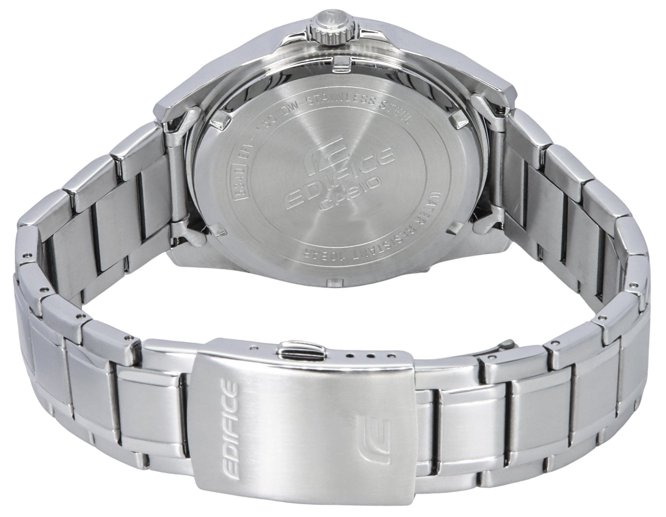 Casio Edifice Analog Stainless Steel Blue Dial Quartz EFV-150D-2A 100M Men's Watch