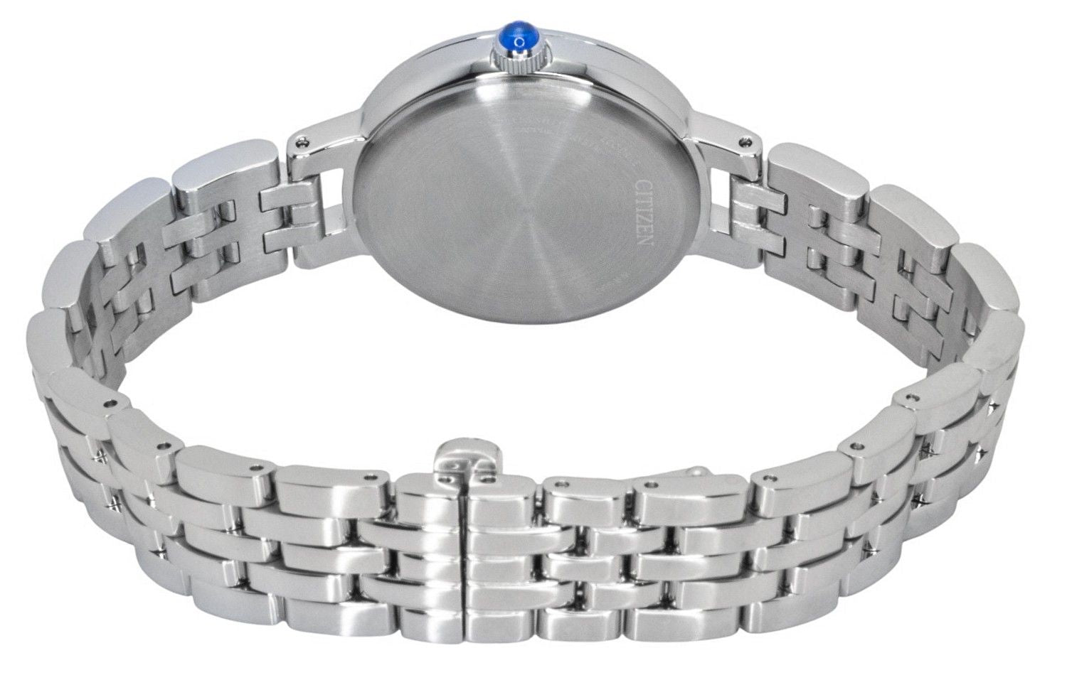 Citizen L Classic Stainless Steel Black Dial Eco-Drive EM0990-81E Women's Watch