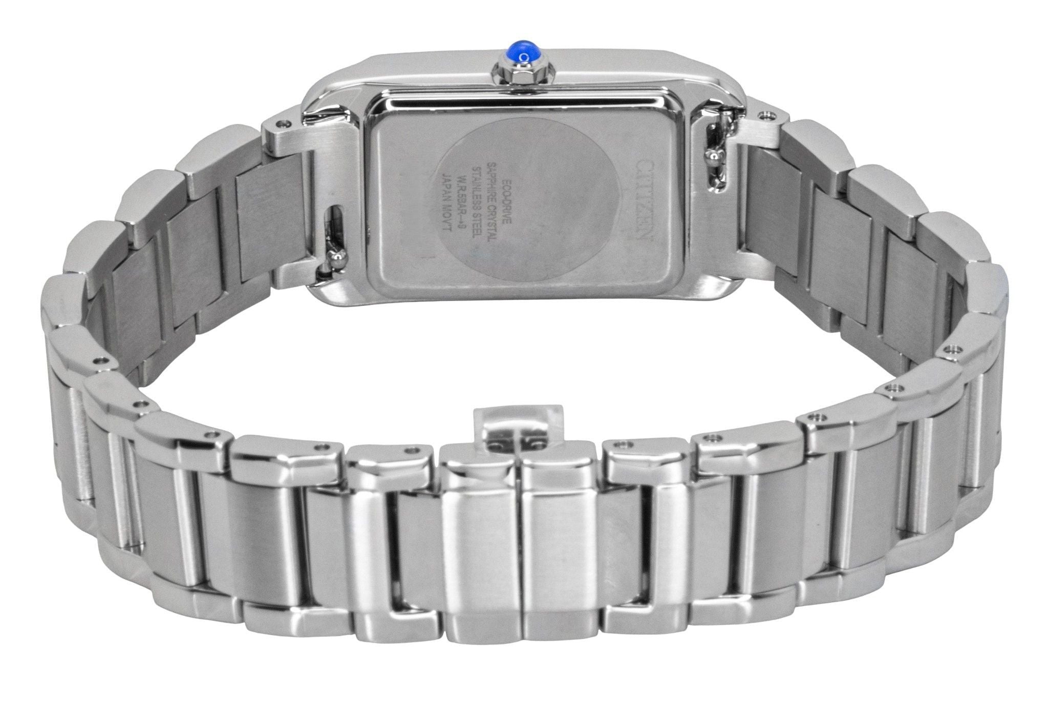 Citizen L Stainless Steel Silver Dial Eco-Drive EW5620-55A Women's Watch