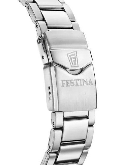 Festina The Originals Stainless Steel Green Dial Quartz Diver's F20663-2 200M Men's Watch