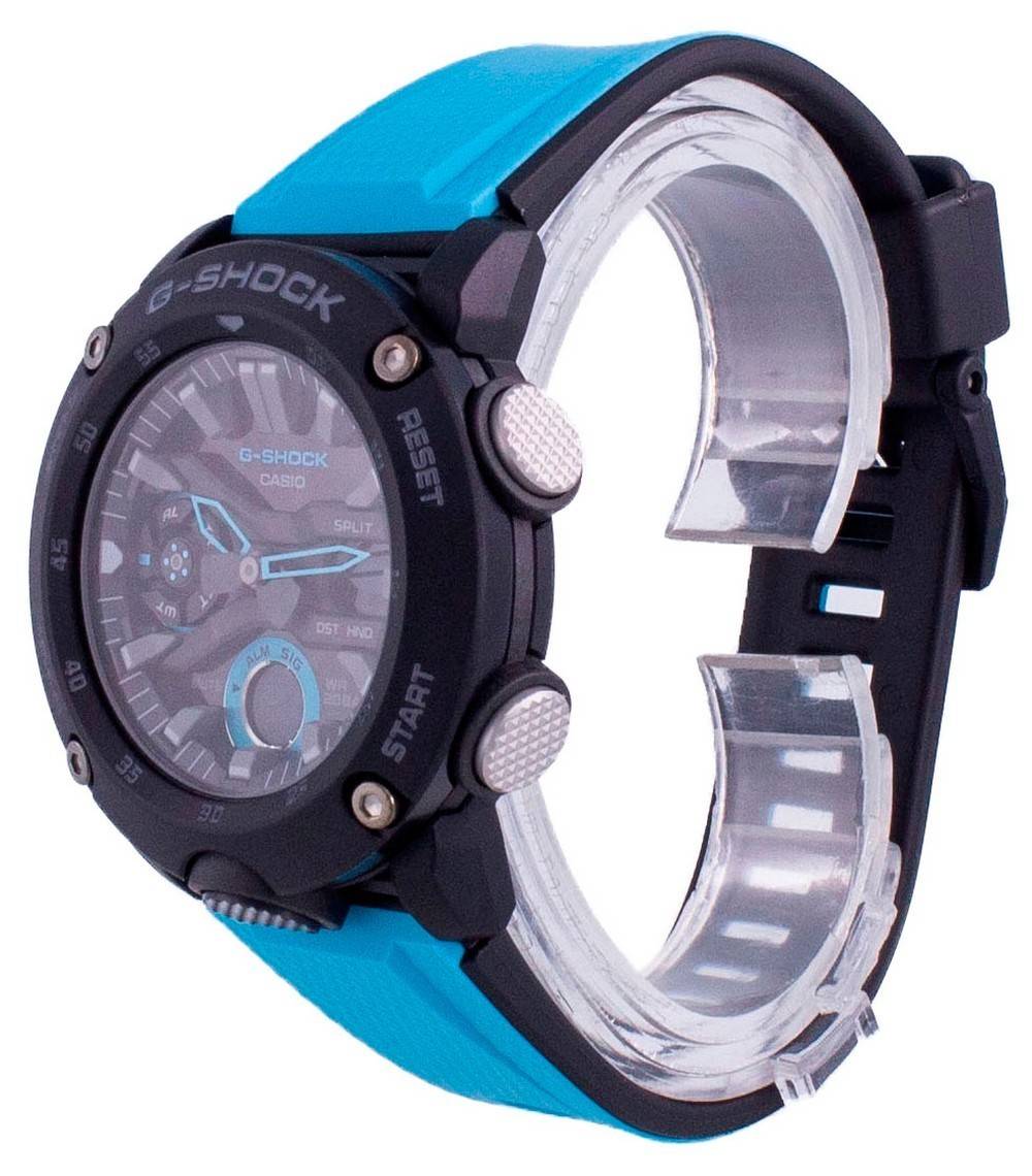 Casio G-Shock Standard Analog Digital Carbon Core Diver's GA-2000-1A2 GA2000-1A2 200M Men's Watch