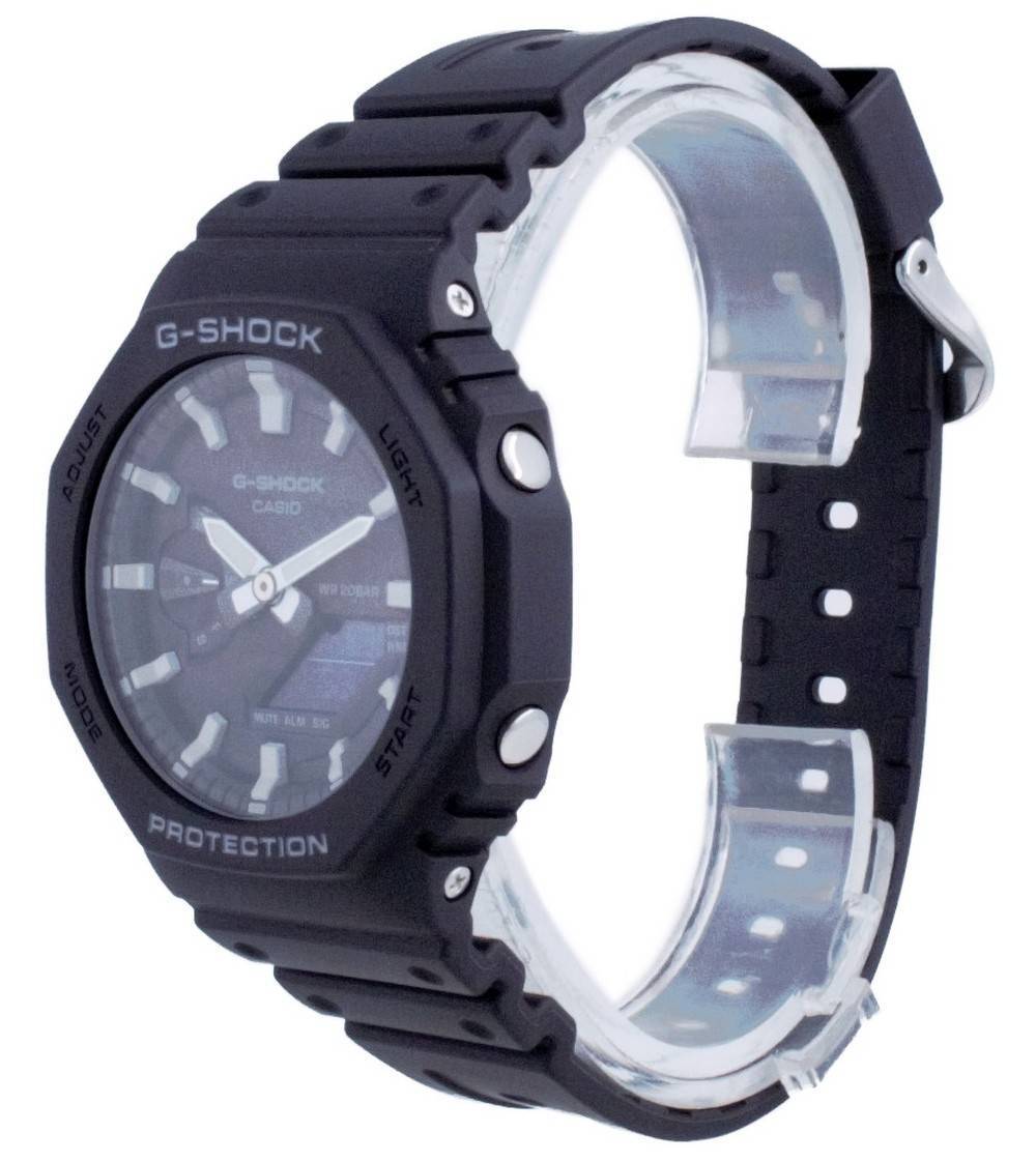 Casio G-Shock Carbon Core Guard Analog Digital Quartz Diver's GA-2100-1A GA2100-1 200M Men's Watch