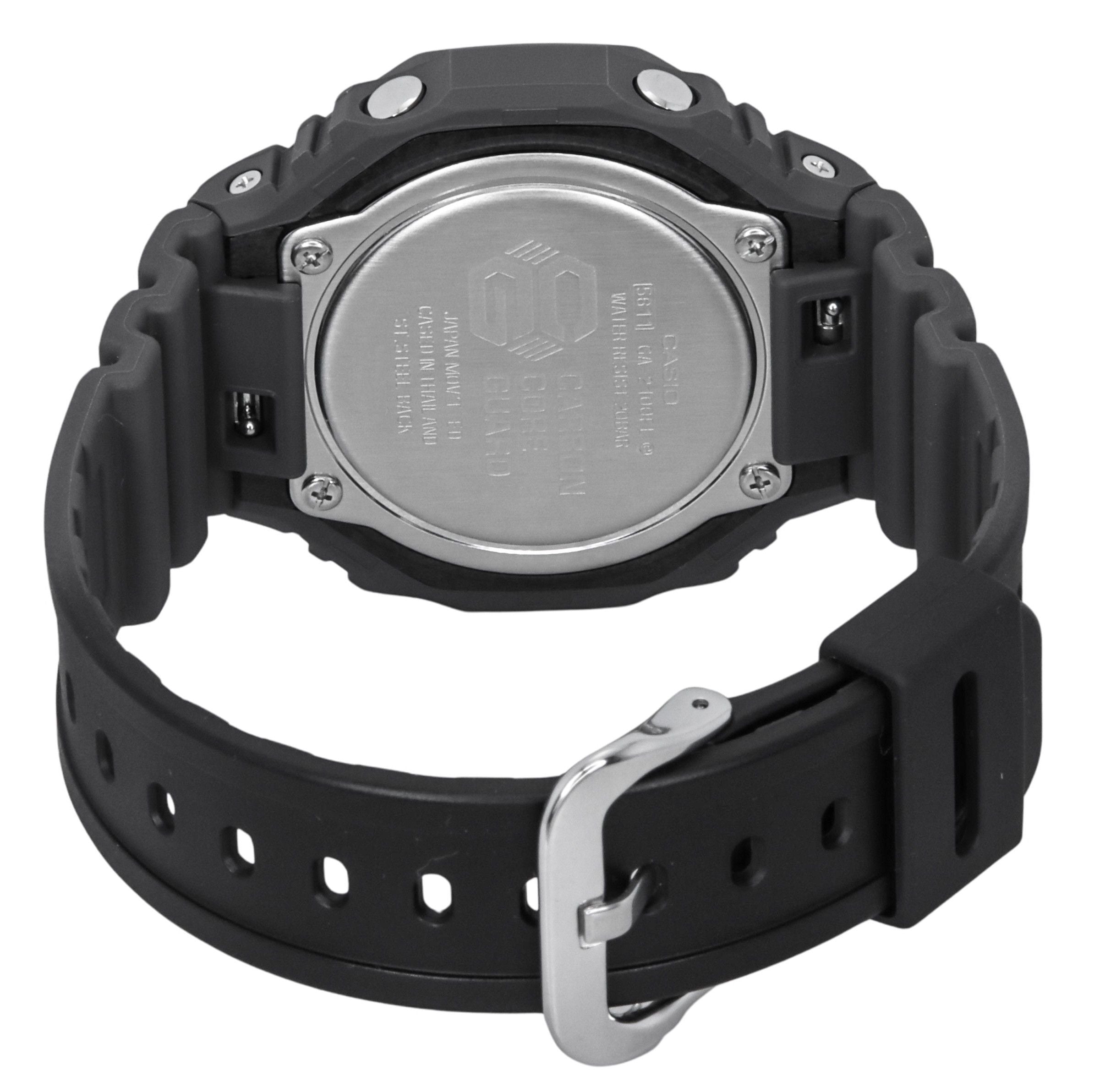 Casio G-Shock Analog Digital Bio-Based Resin Strap Multicolor Dial Quartz GA-2100FL-8A 200M Men's Watch