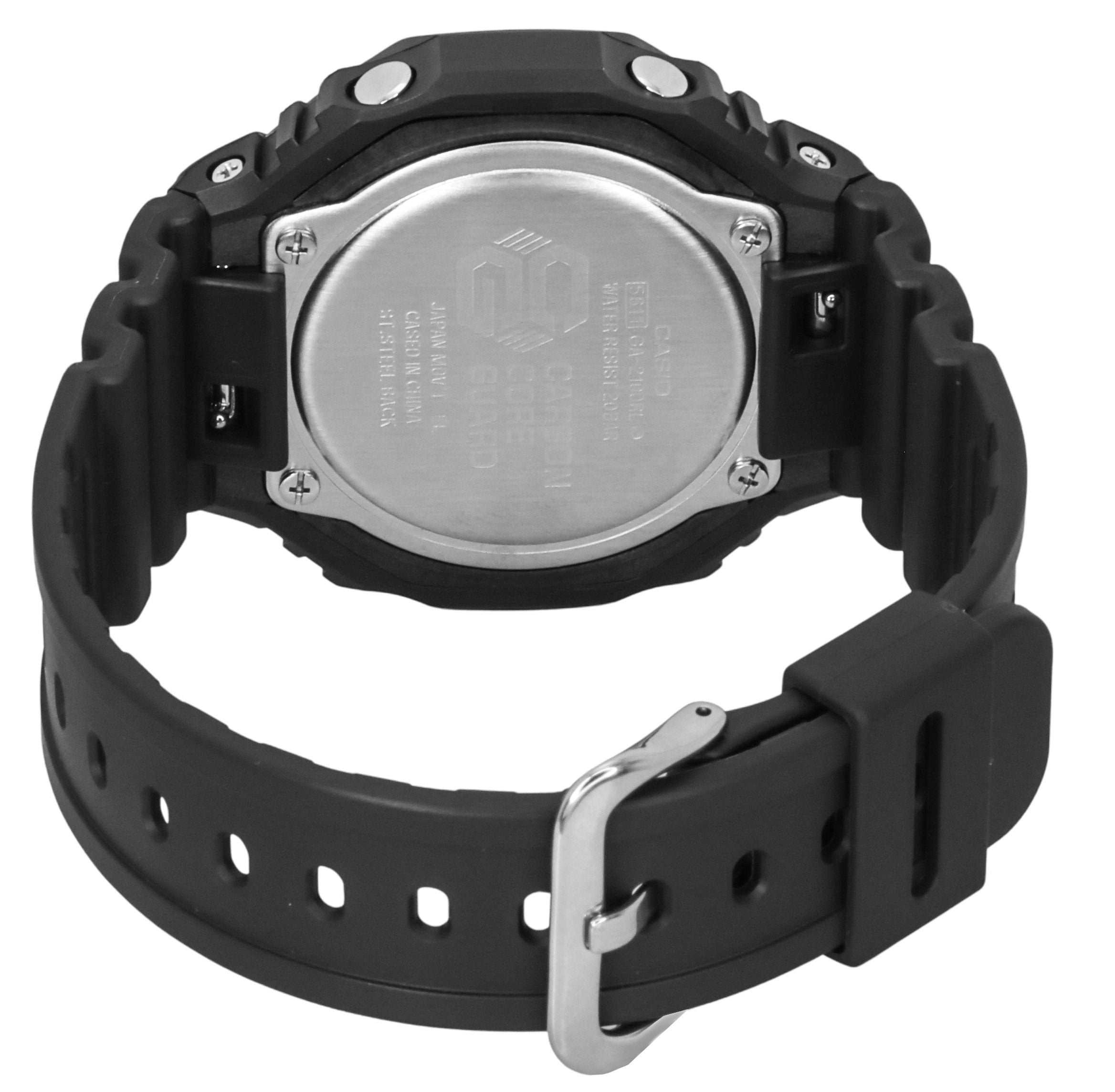 Casio G-Shock Analog Digital Bio-Based Resin Strap Black Dial Quartz GA-2100RL-1A 200M Men's Watch