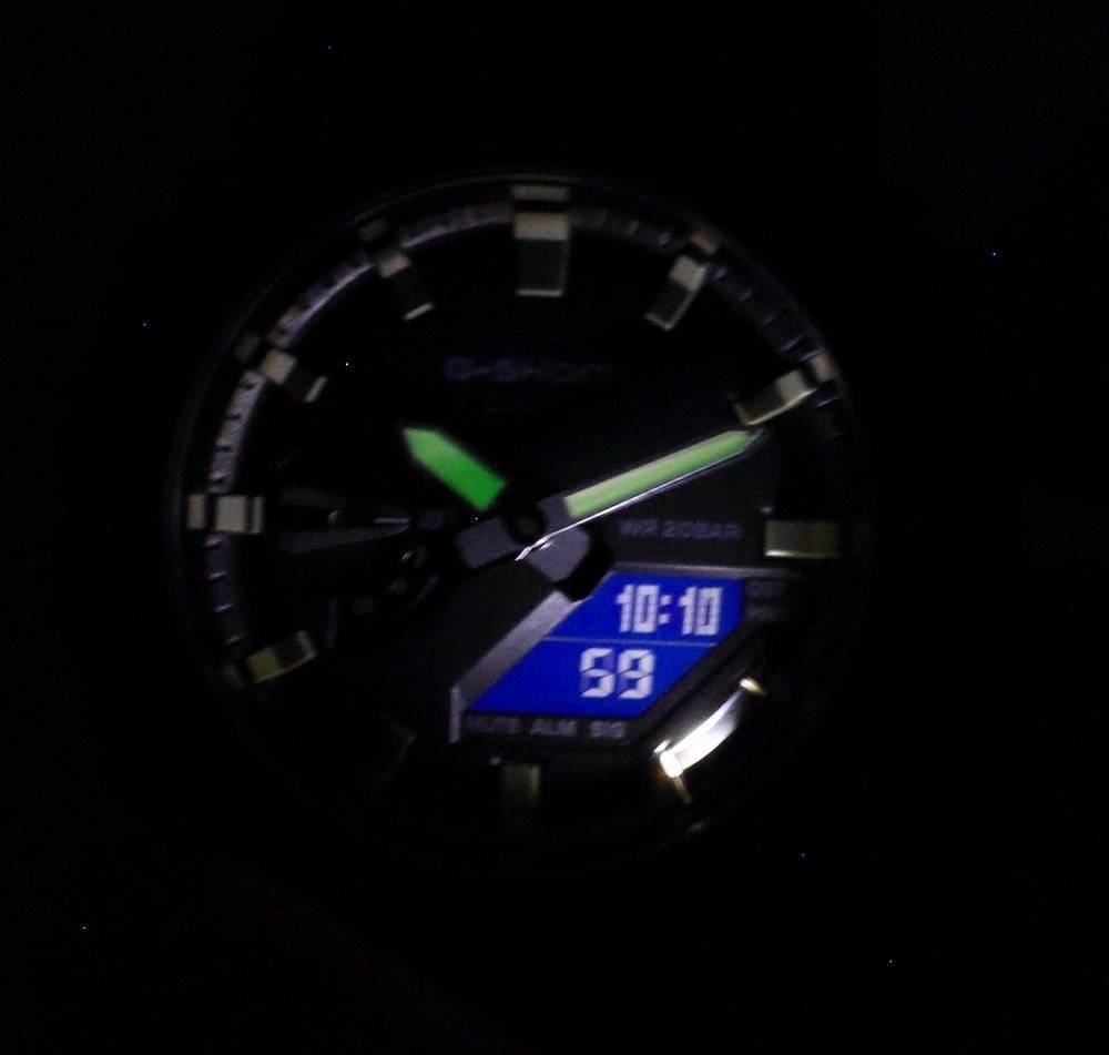 Casio G-Shock Analog Digital Carbon Core Guard GA-2110SU-3A GA2110SU-3 200M Men's Watch