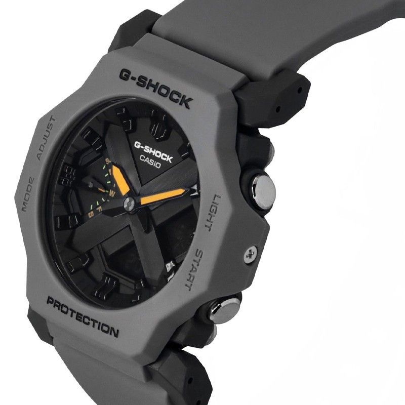 Casio G-Shock Analog Digital Resin Strap Grey Dial Quartz GA-2300-8A 200M Unisex Watch