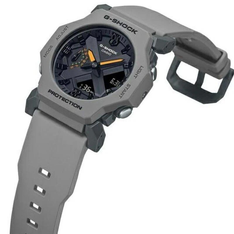 Casio G-Shock Analog Digital Resin Strap Grey Dial Quartz GA-2300-8A 200M Unisex Watch