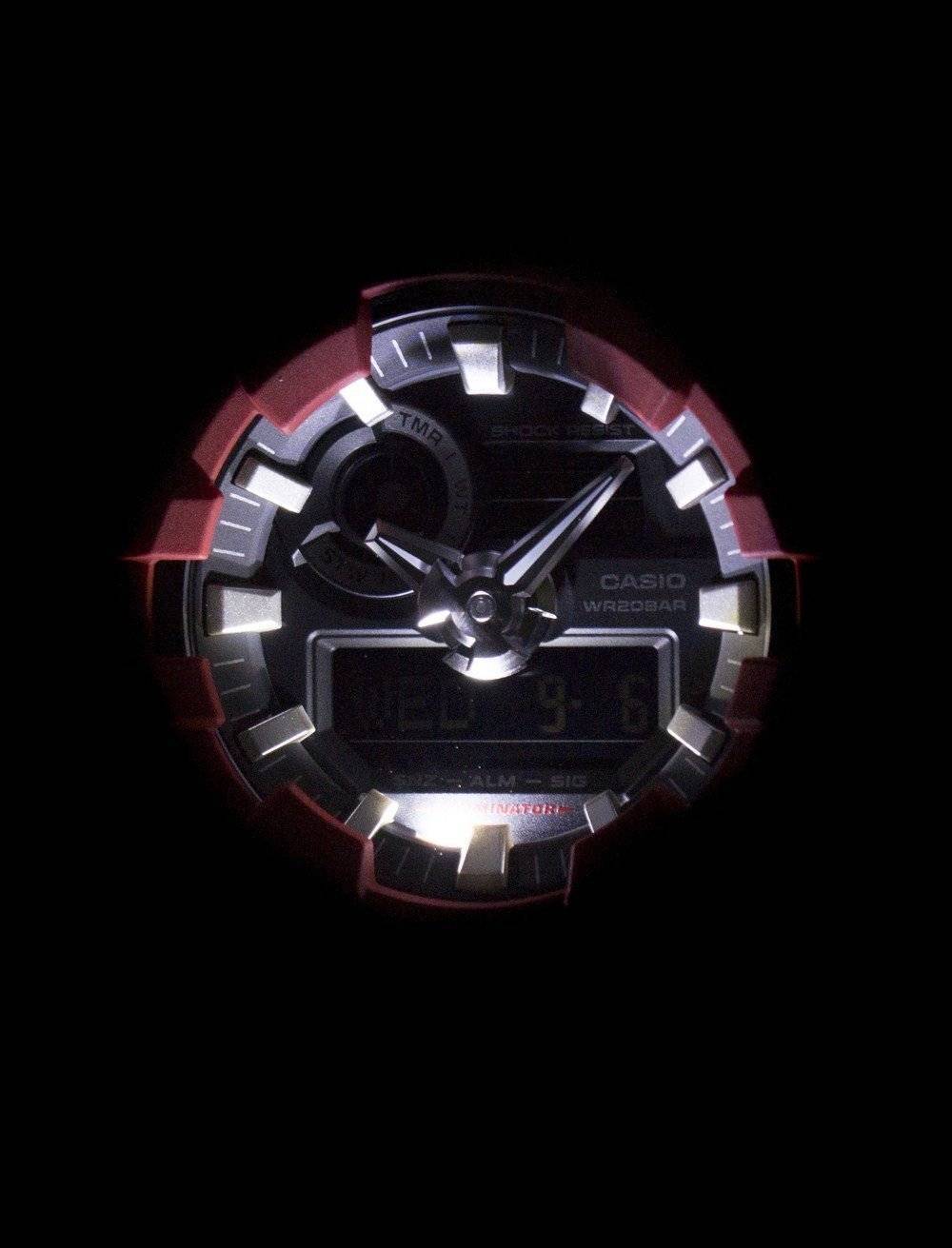 Casio G-Shock Analog Digital 200M GA-700-4A GA700-4A Men's Watch