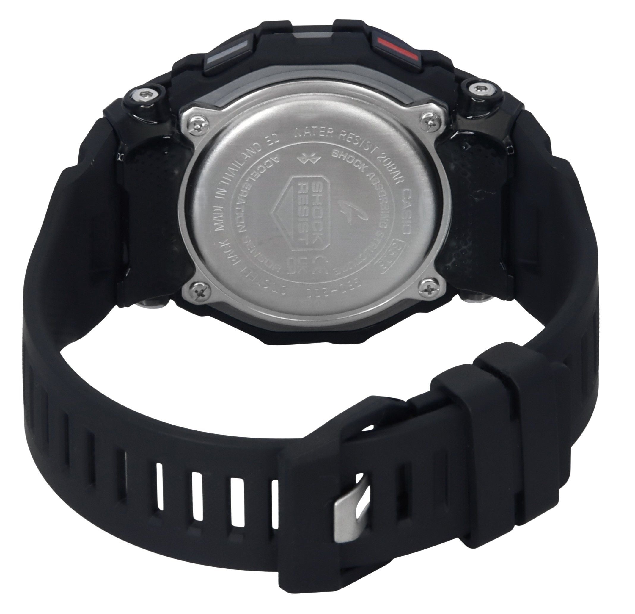 Casio G-Shock G-Squad Digital Smartphone Link Black Resin Strap Quartz GBD-200-1 200M Men's Watch
