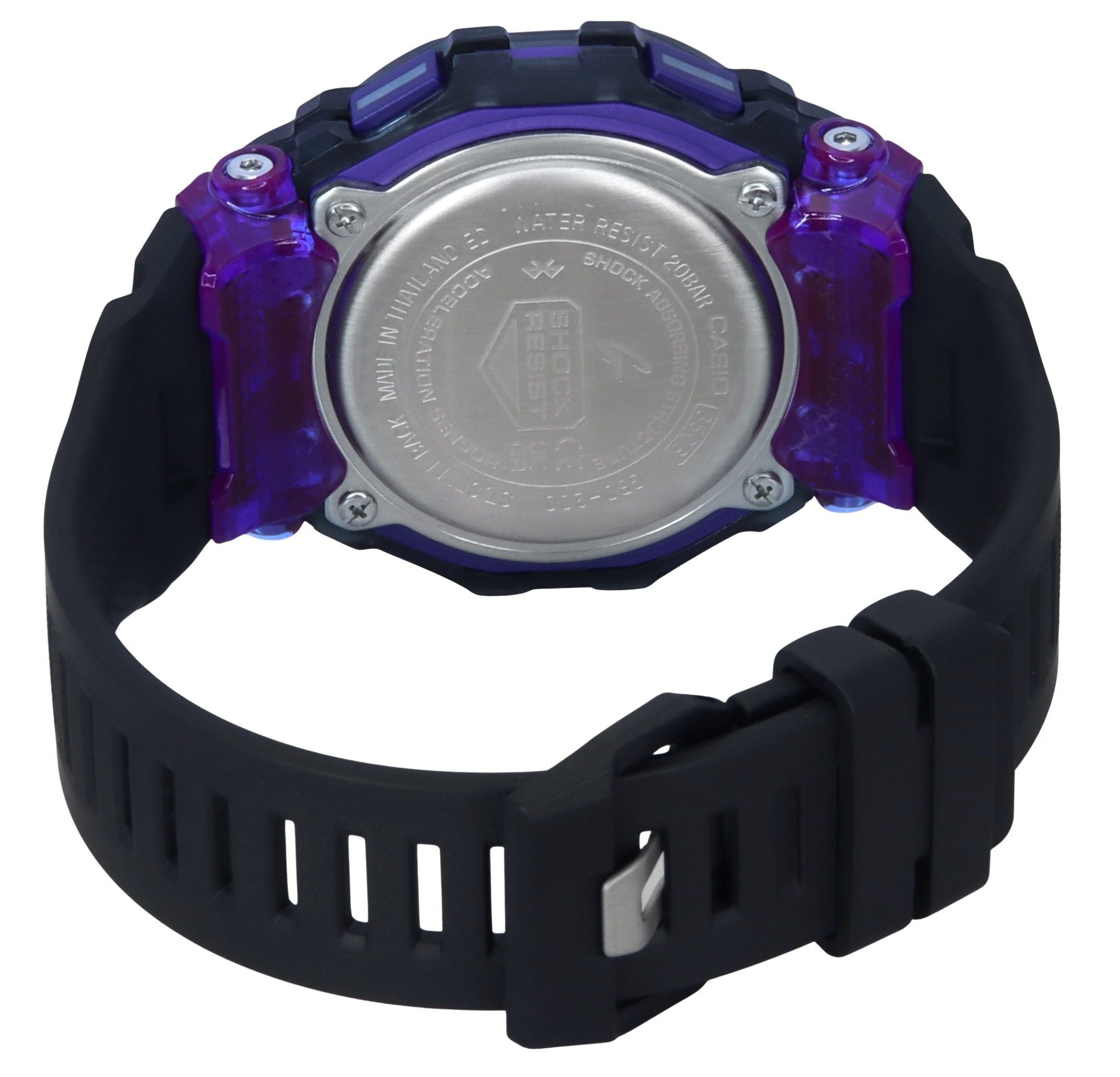 Casio G-Shock G-Squad Digital Smartphone Link Resin Strap Quartz GBD-200SM-1A6 200M Men's Watch