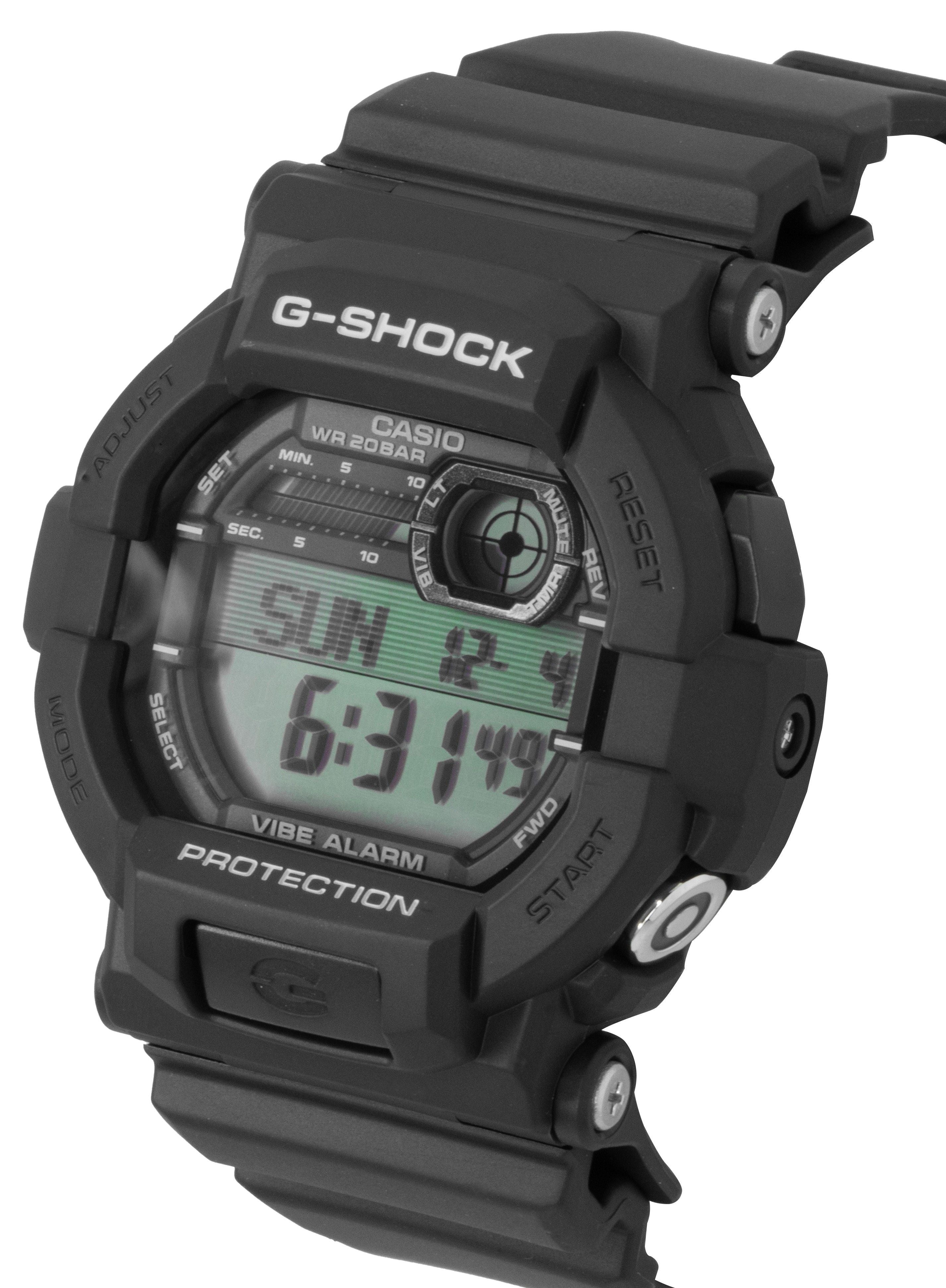 Casio G-Shock Digital Resin Strap Quartz GD-350-1C 200M Men's Watch