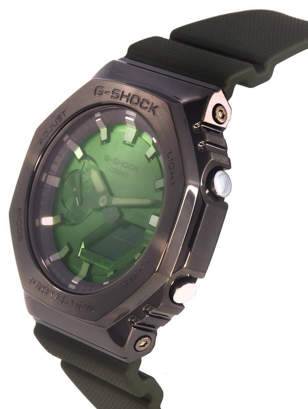 Casio G-Shock Analog Digital Quartz Diver's GM-2100B-3A GM2100B-3 200M Men's Watch