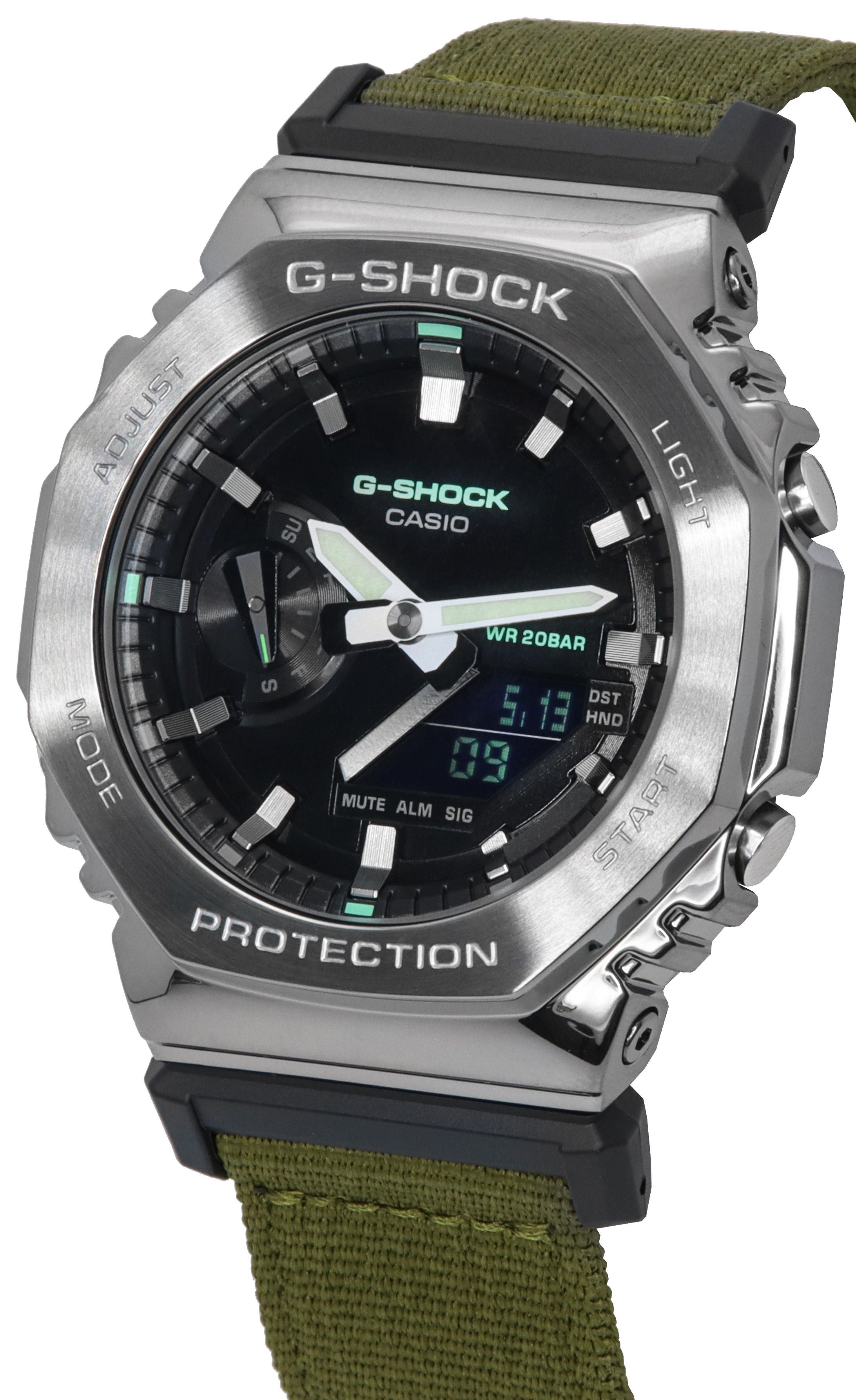 Casio G-Shock Utility Metal Analog Digital Quartz GM-2100CB-3A GM2100CB-3 200M Men's Watch