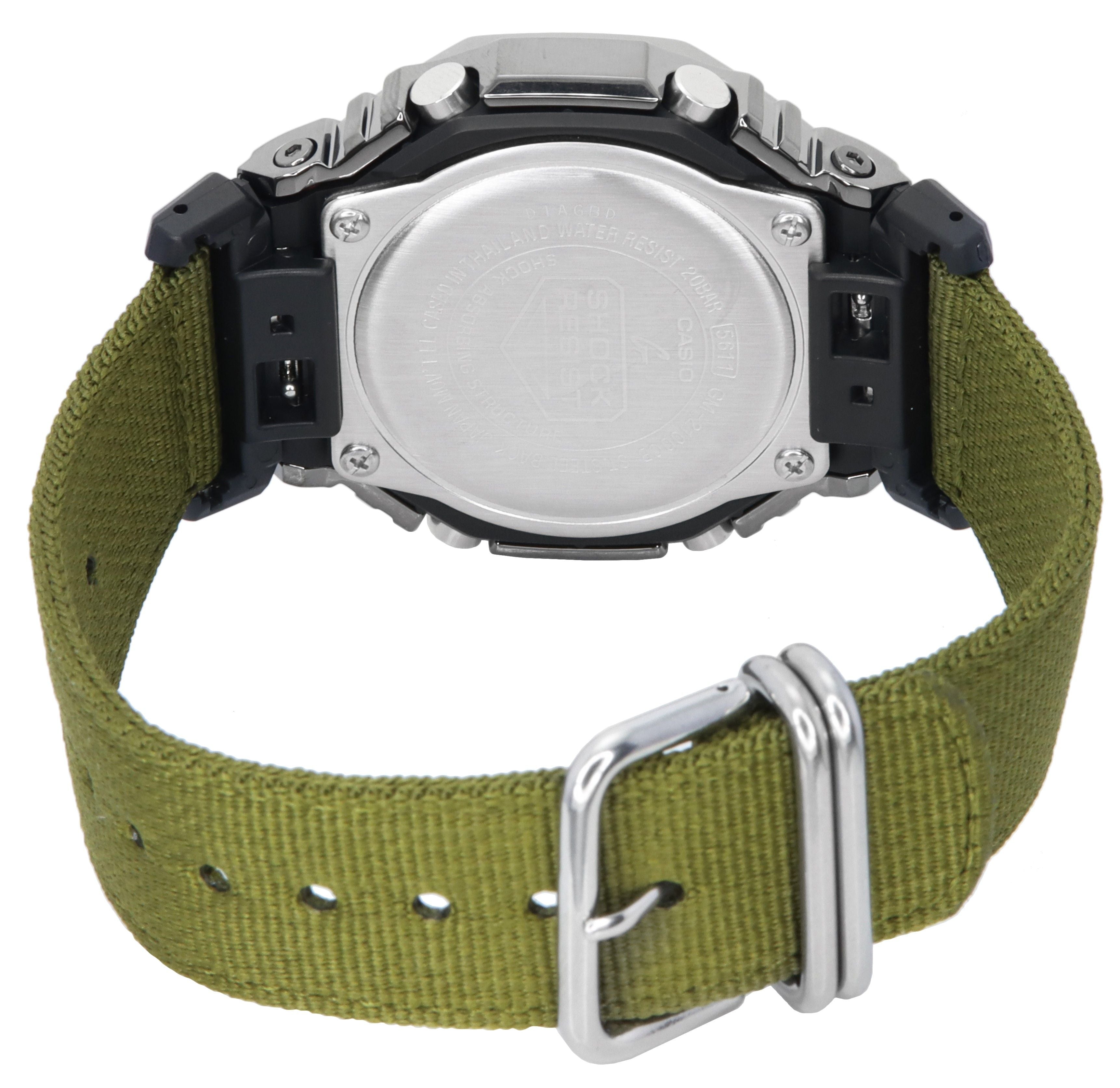 Casio G-Shock Utility Metal Analog Digital Quartz GM-2100CB-3A GM2100CB-3 200M Men's Watch