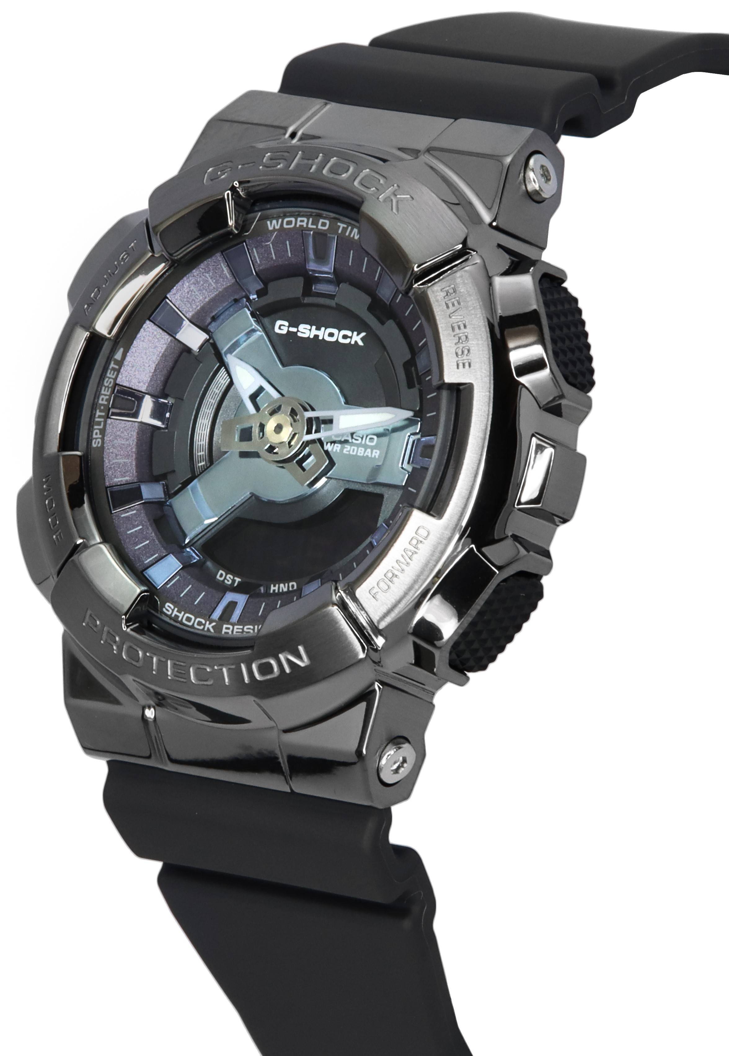 Casio G-Shock Analog Digital Quartz GM-S110B-8A GMS110B-8 200M Women's Watch