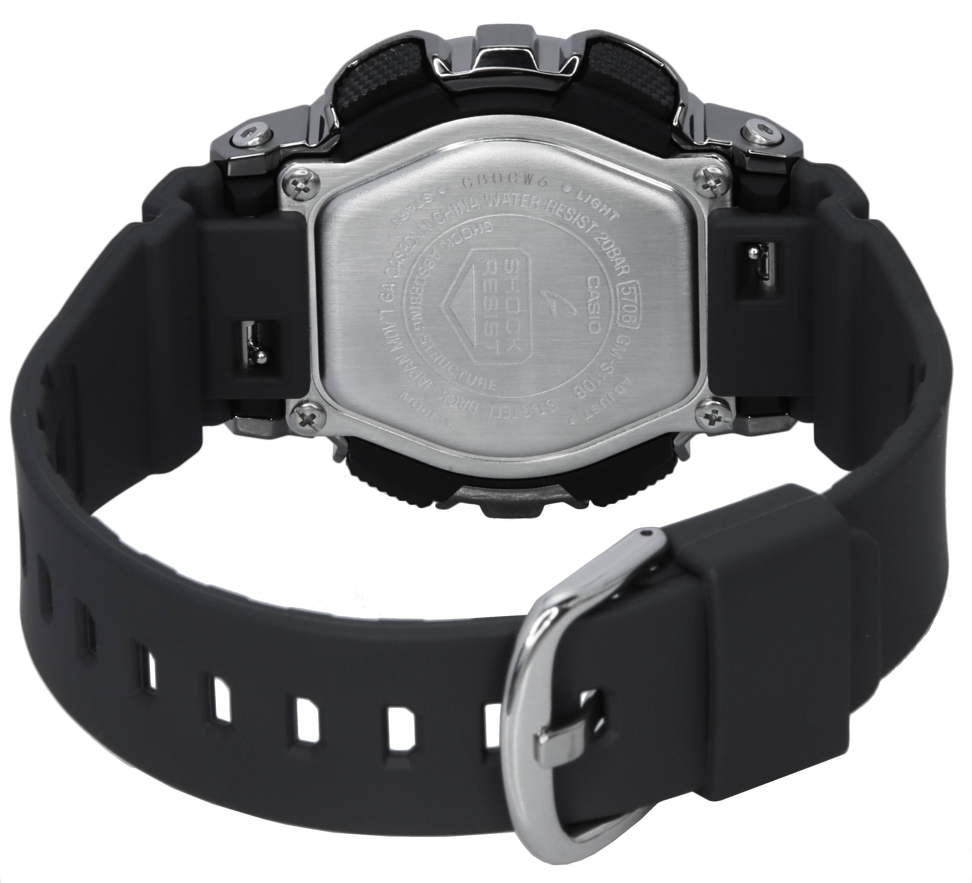 Casio G-Shock Analog Digital Quartz GM-S110B-8A GMS110B-8 200M Women's Watch