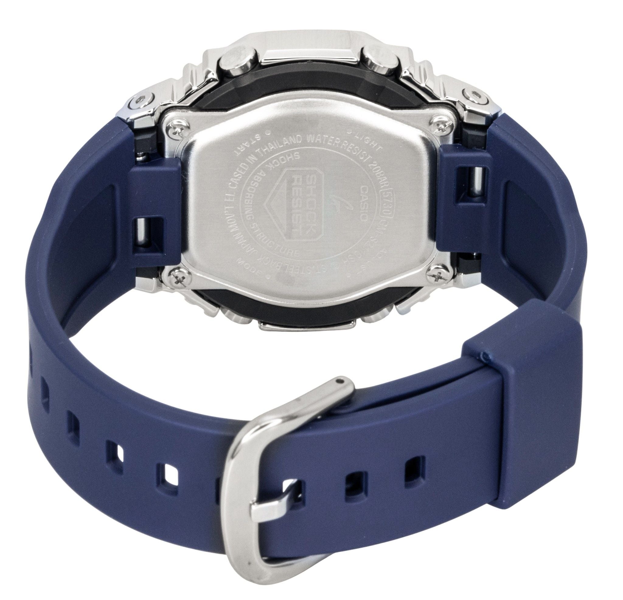 Casio G-Shock Analog Digital Limited Edition Bio-Based Resin Blue Dial Quartz GM-S2110SH-2A 200M Women's Watch