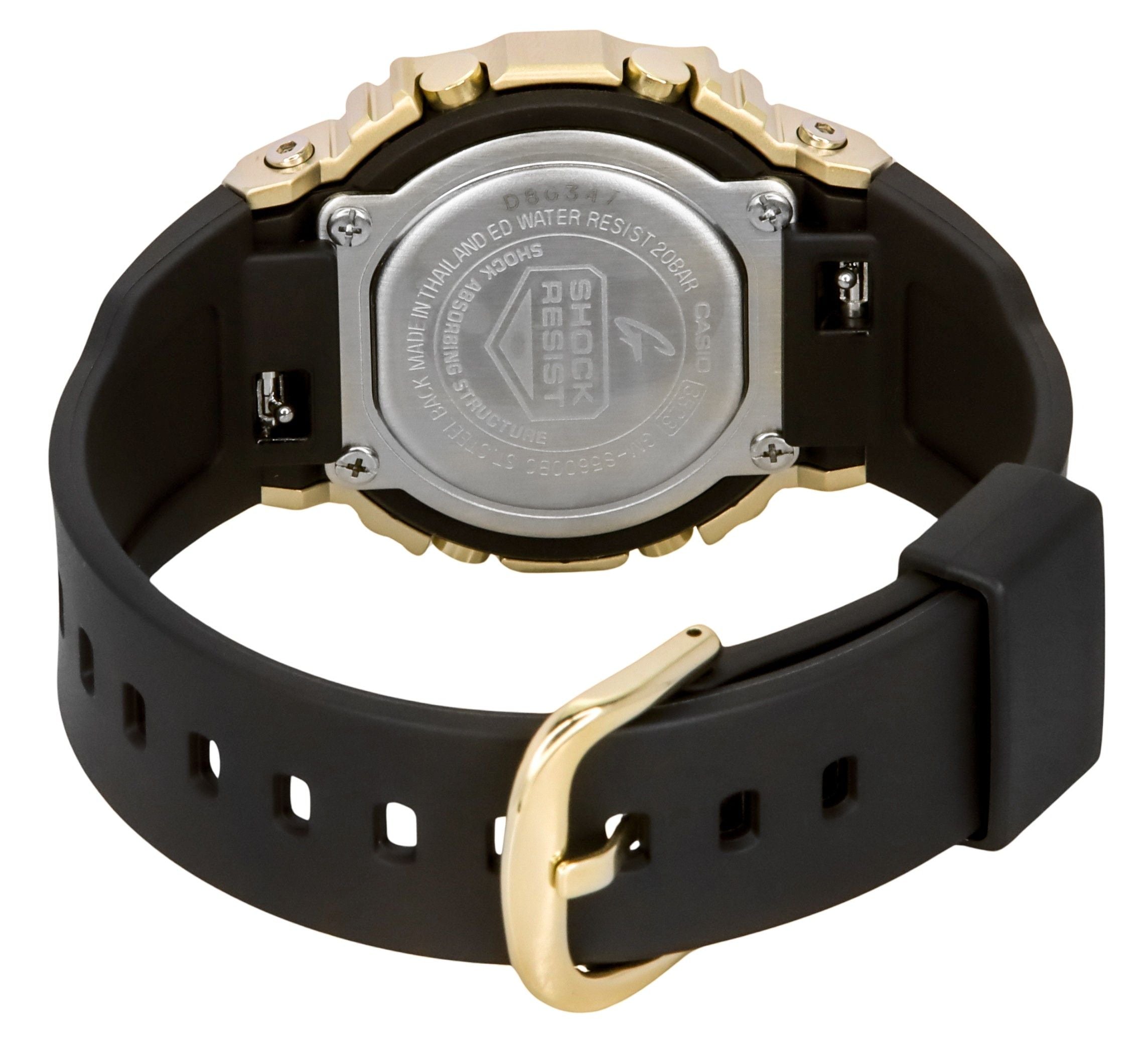 Casio G-Shock Digital Resin Strap Quartz GM-S5600BC-1 200M Women's Watch