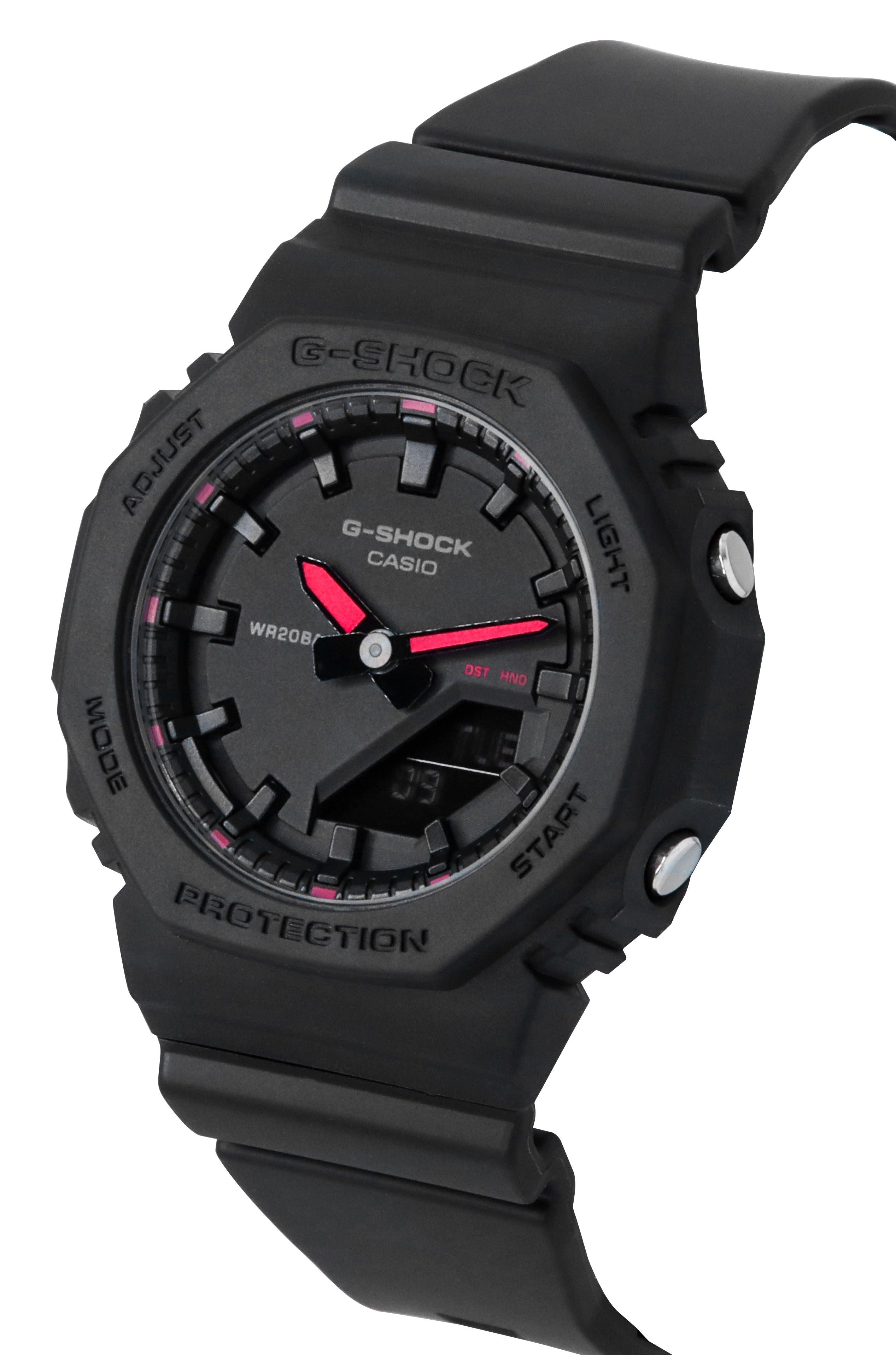 Casio G-Shock Analog Digital Bio-Based Resin Black Dial Quartz GMA-P2100SA-1A1 200M Women's Watch