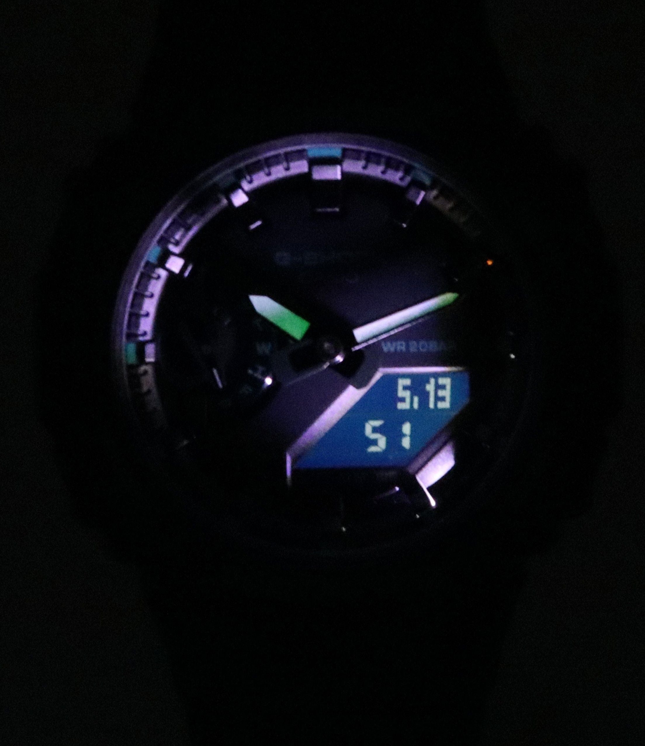 Casio G-Shock Analog Digital Black Dial Quartz GMA-S2100GA-1A GMAS2100GA-1 200M Women's Watch